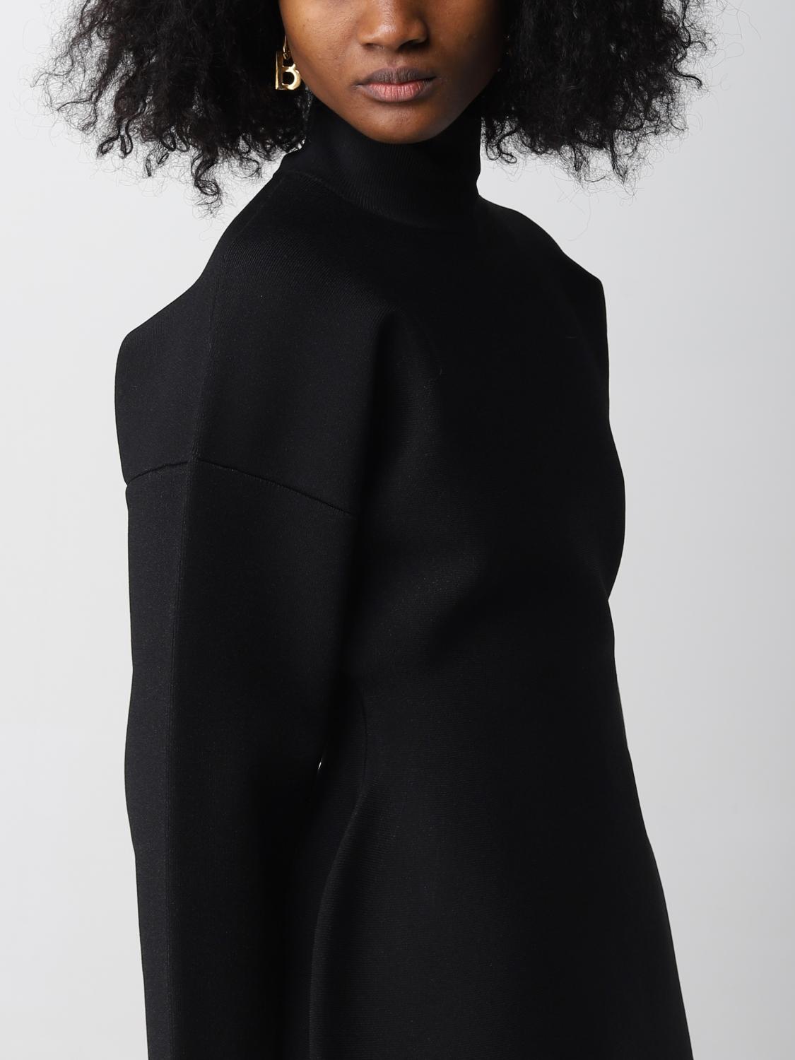 BALENCIAGA VESTIDO: Abrigo mujer Balenciaga, Negro - Img 4