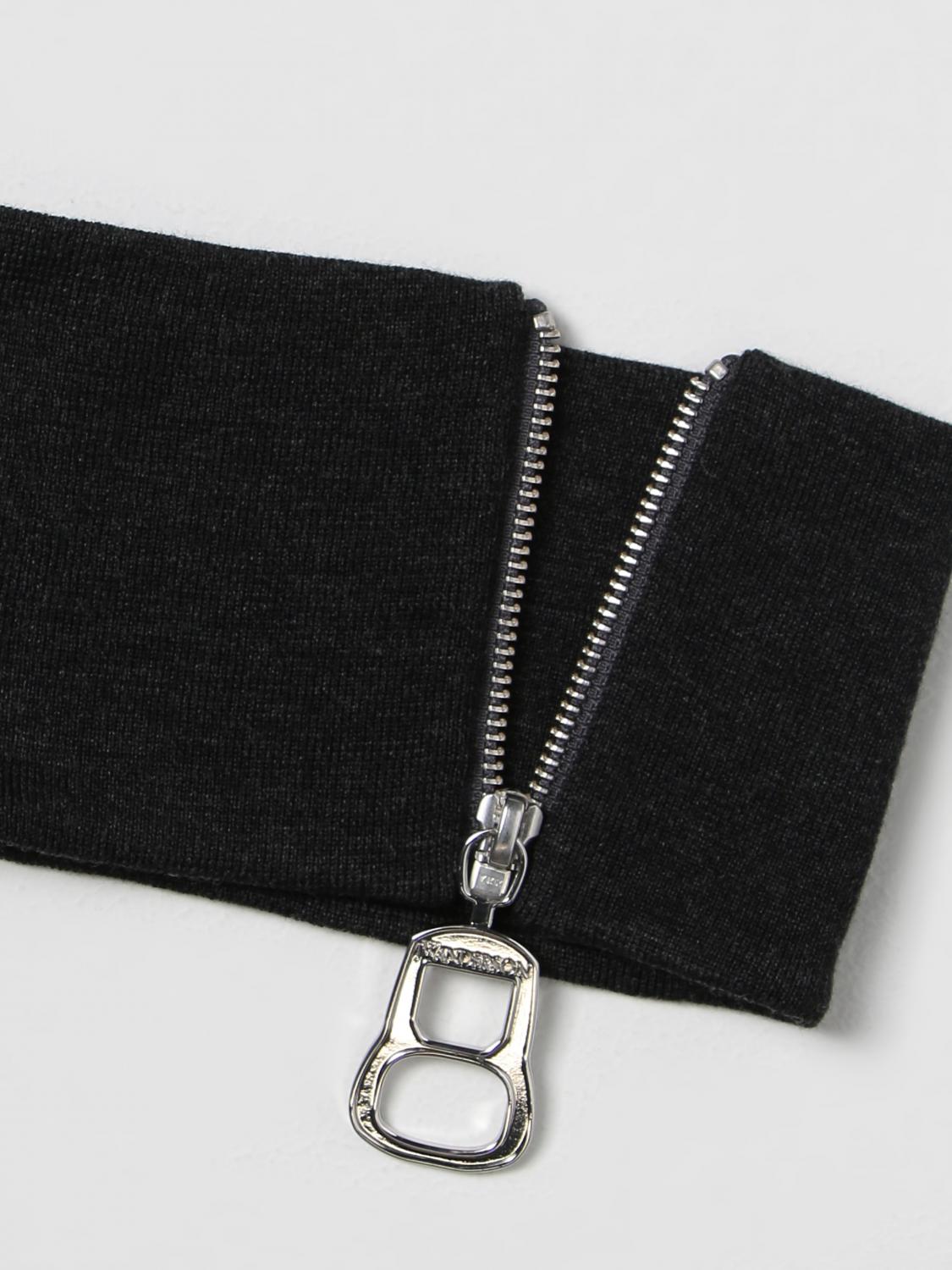 JW ANDERSON SCIARPA: Caldascollo Hemp JW Anderson in lana, Nero - Img 2