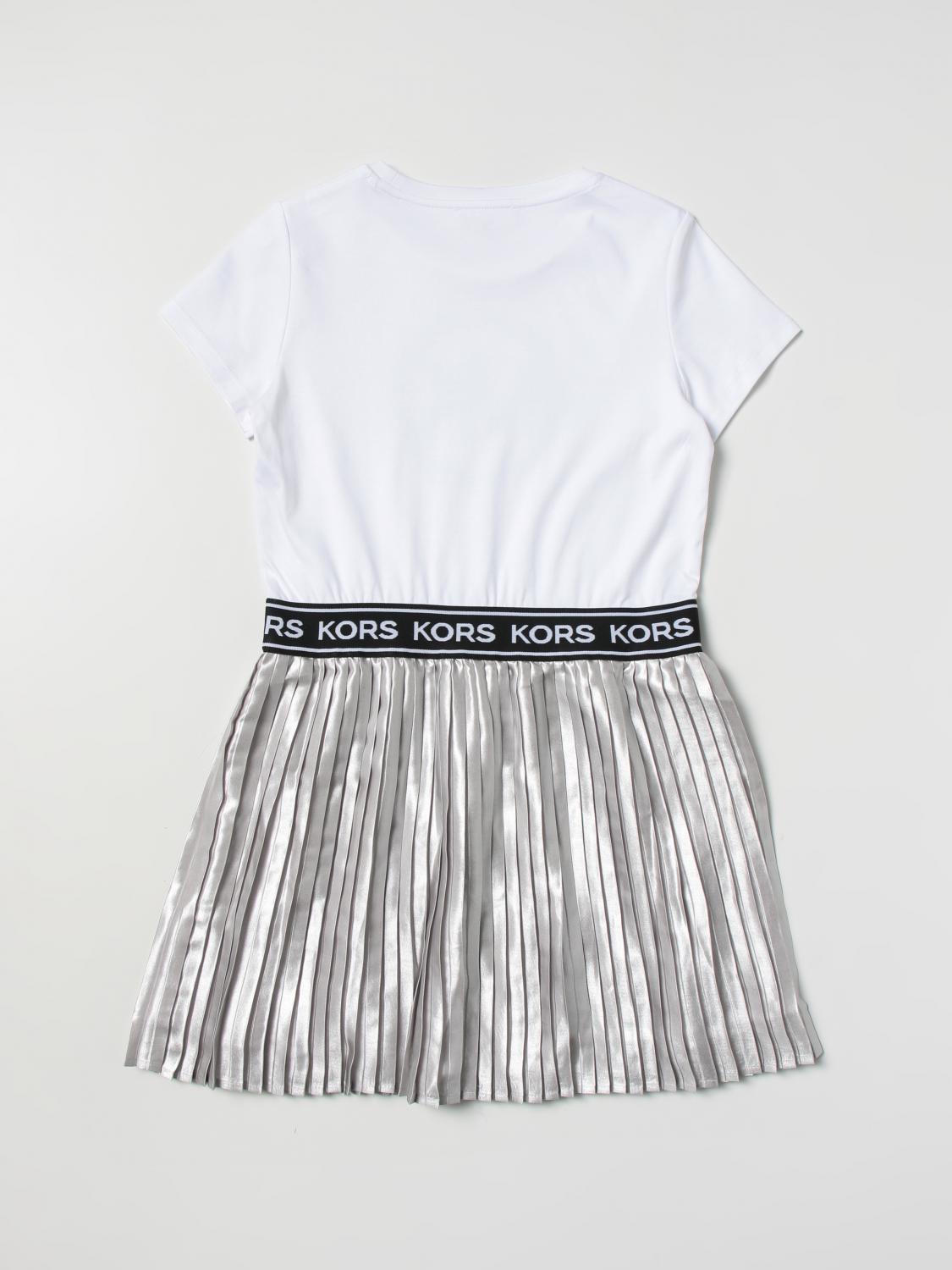 MICHAEL KORS VESTIDO: Vestido niños Michael Kors, Plata - Img 2