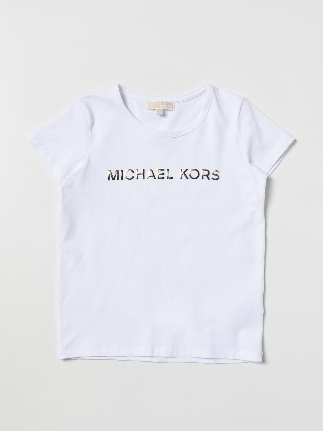 MICHAEL KORS CAMISETA: Camisetas niños Michael Kors, Blanco - Img 1