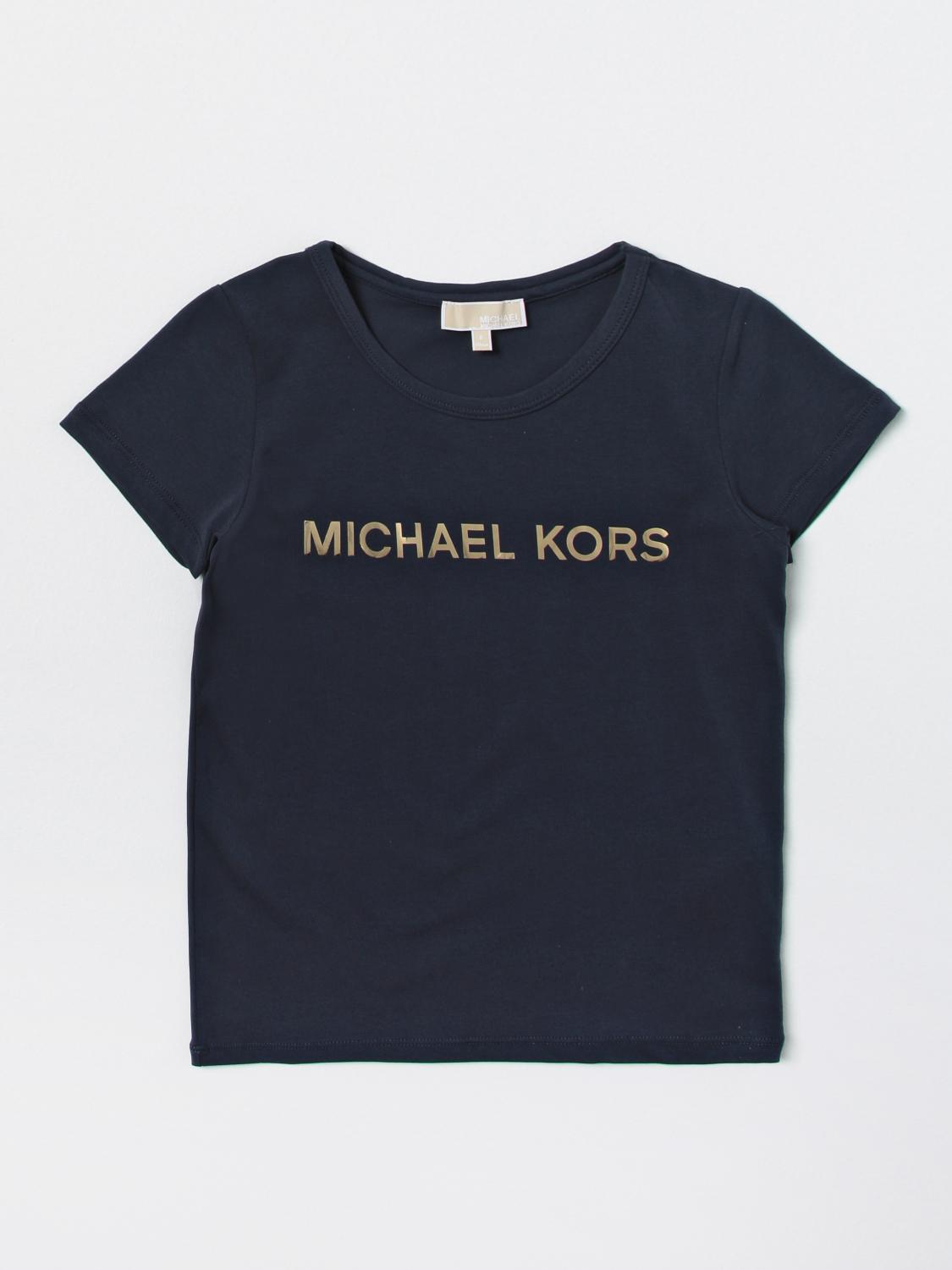 MICHAEL KORS CAMISETA: Camisetas niños Michael Kors, Azul Oscuro - Img 1