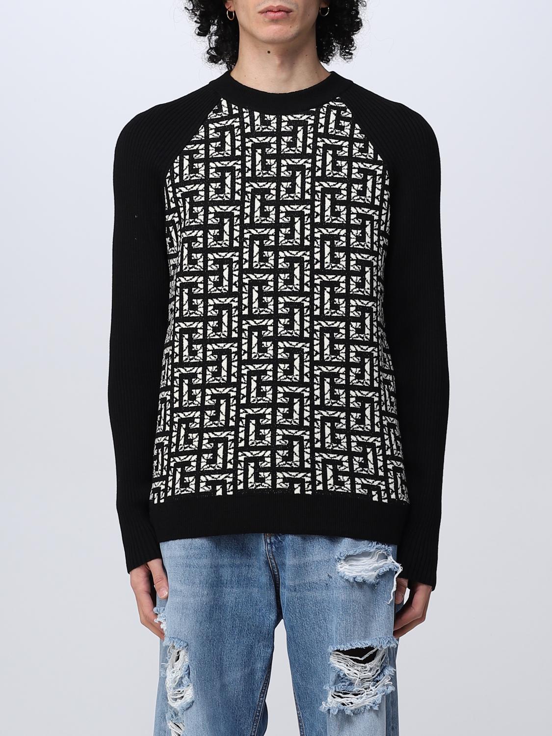 BALMAIN PULL: Pull homme Balmain, Noir - Img 1