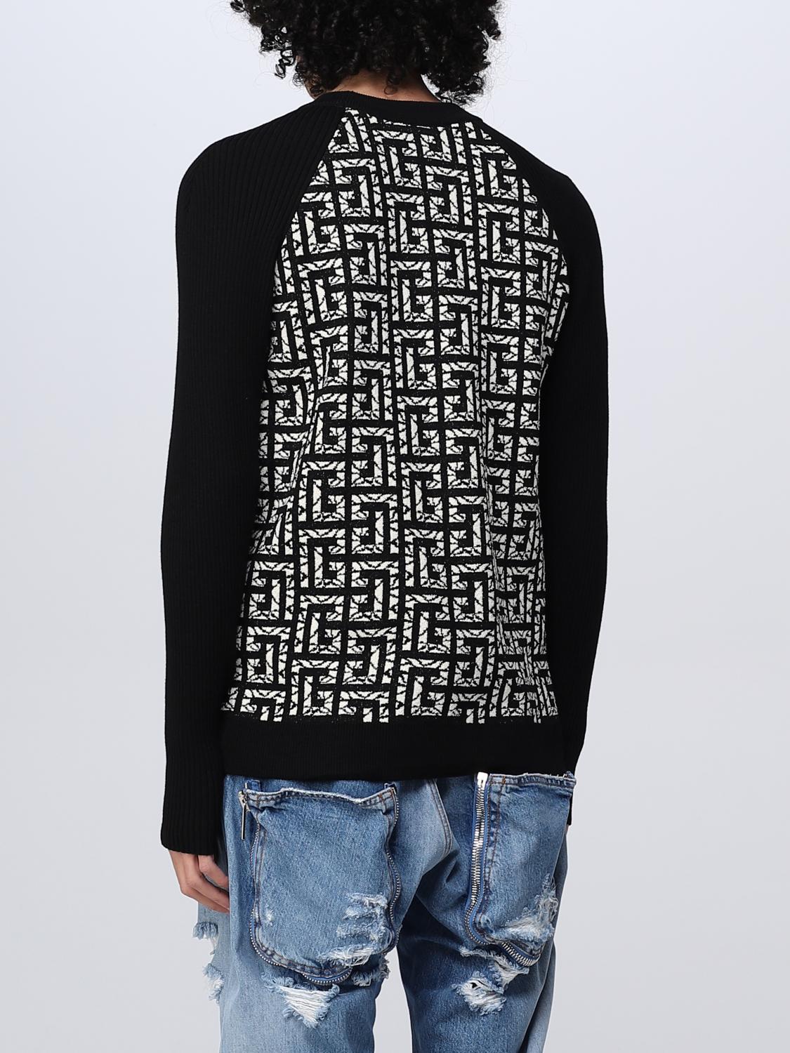 BALMAIN PULL: Pull homme Balmain, Noir - Img 3