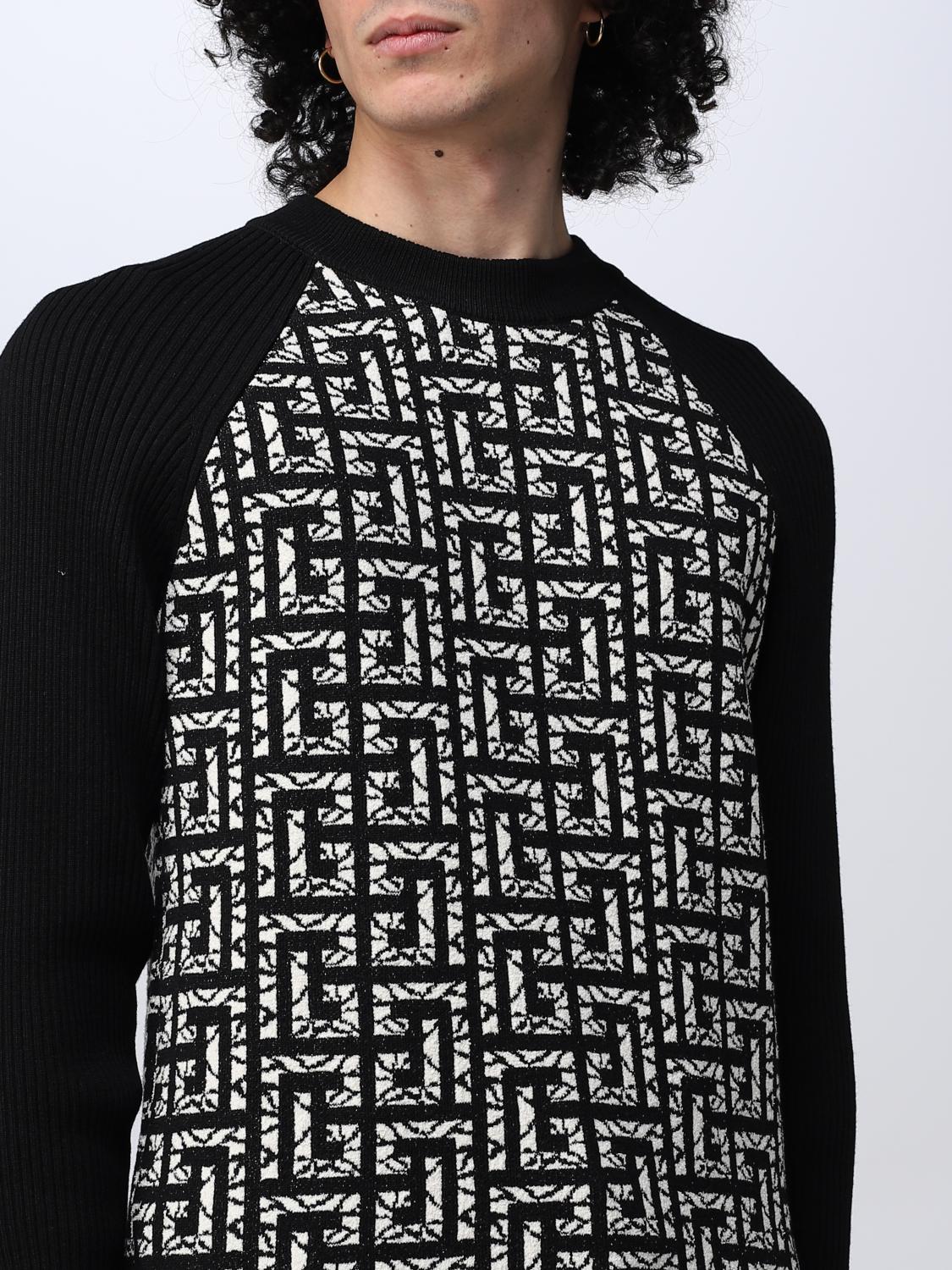 BALMAIN PULL: Pull homme Balmain, Noir - Img 5