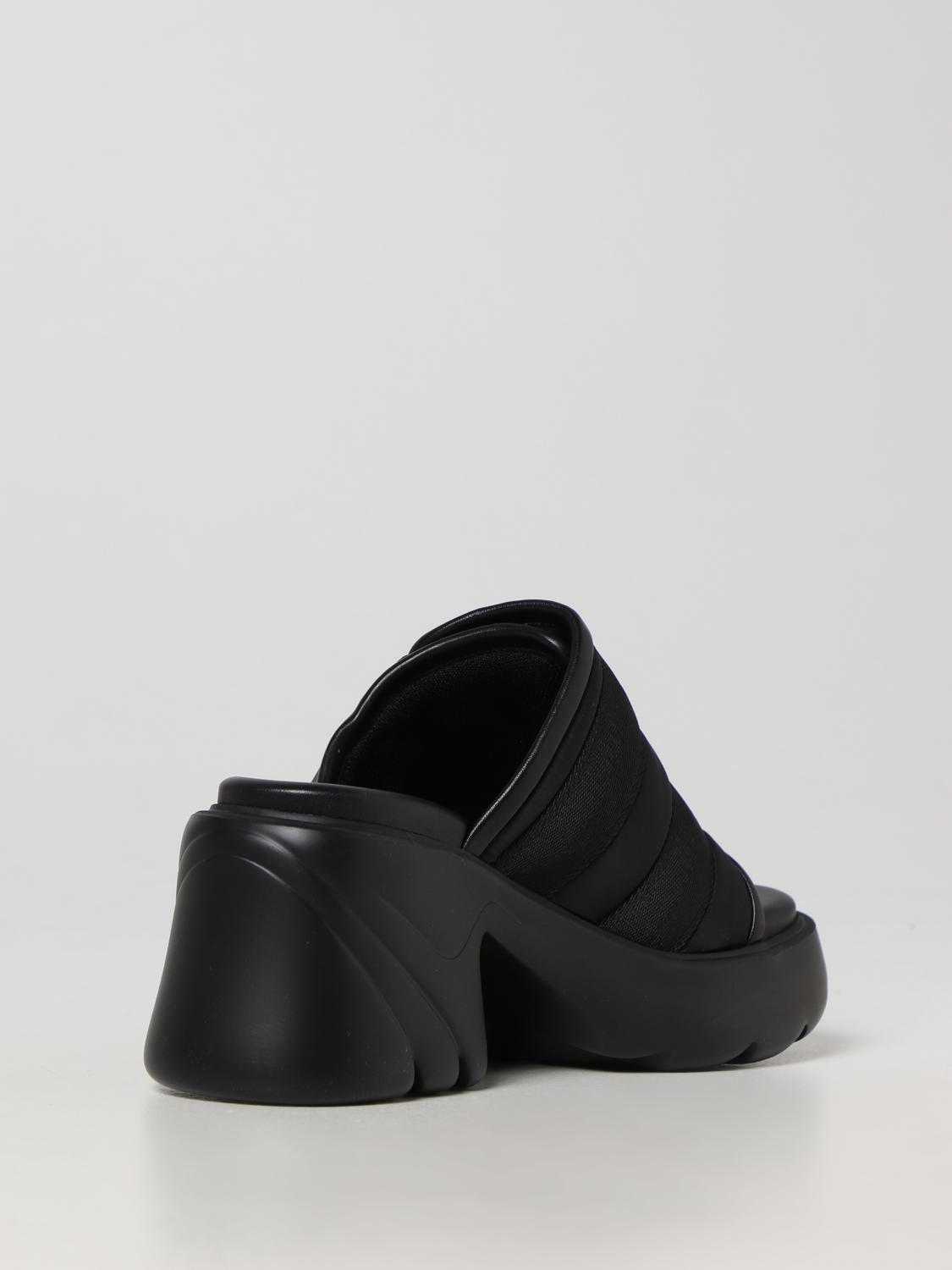 Bottega Veneta Flash leather and nylon sandal - Black  display picture 2