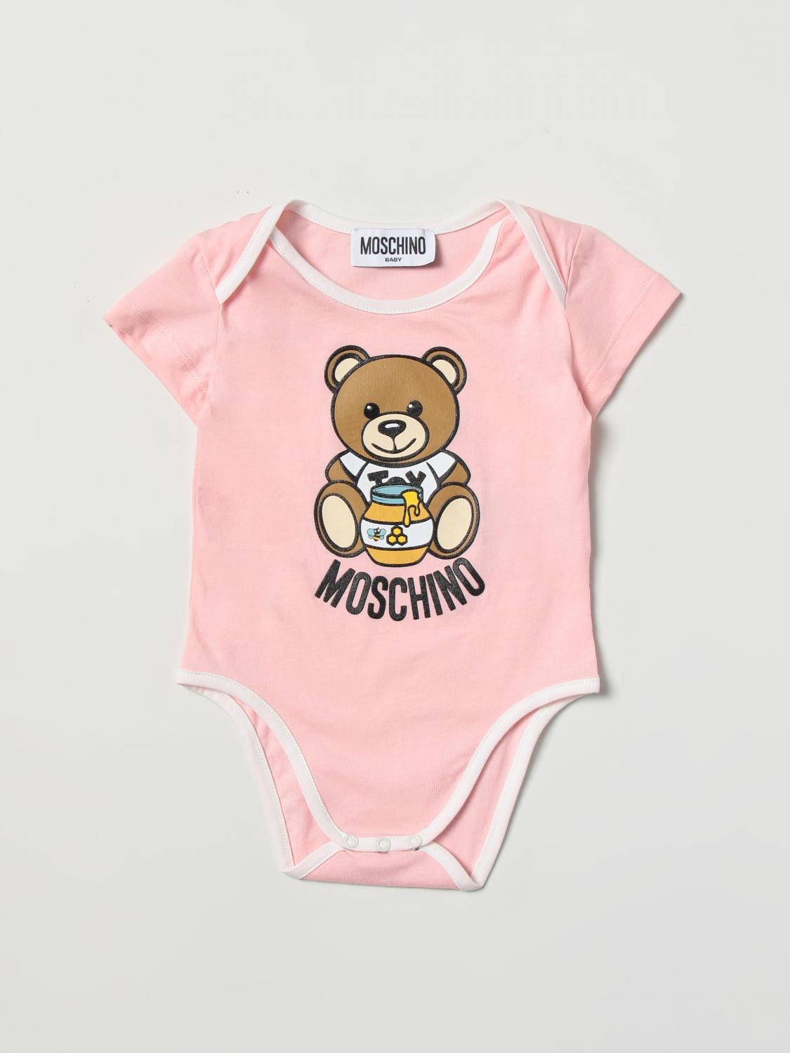 Moschino Bicolor Cotton Bodysuit