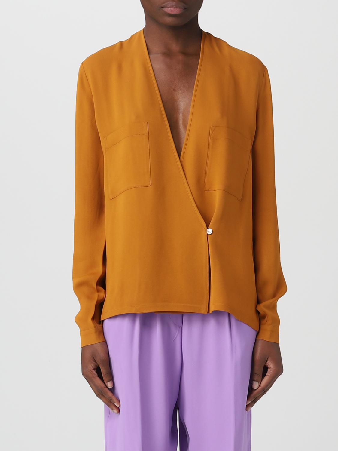 FORTE FORTE CAMISA: Camisa mujer Forte Forte, Cuero - Img 1
