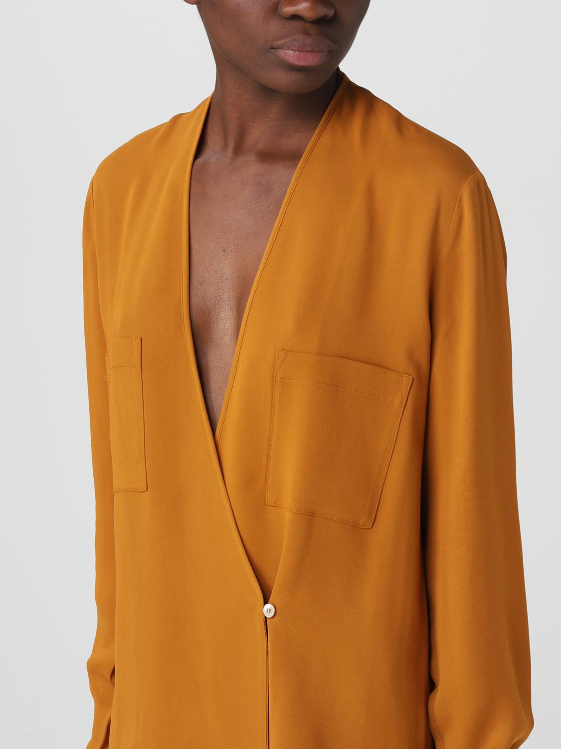 FORTE FORTE CAMISA: Camisa mujer Forte Forte, Cuero - Img 3