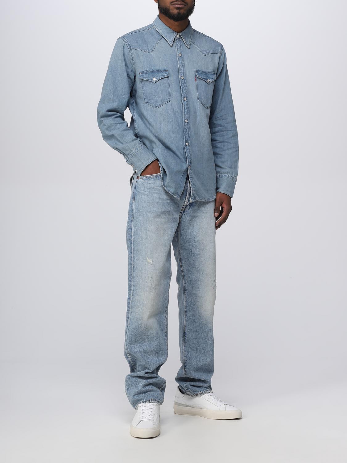 LEVI'S JEANS: Jeans men Levi's, Indigo - Img 2