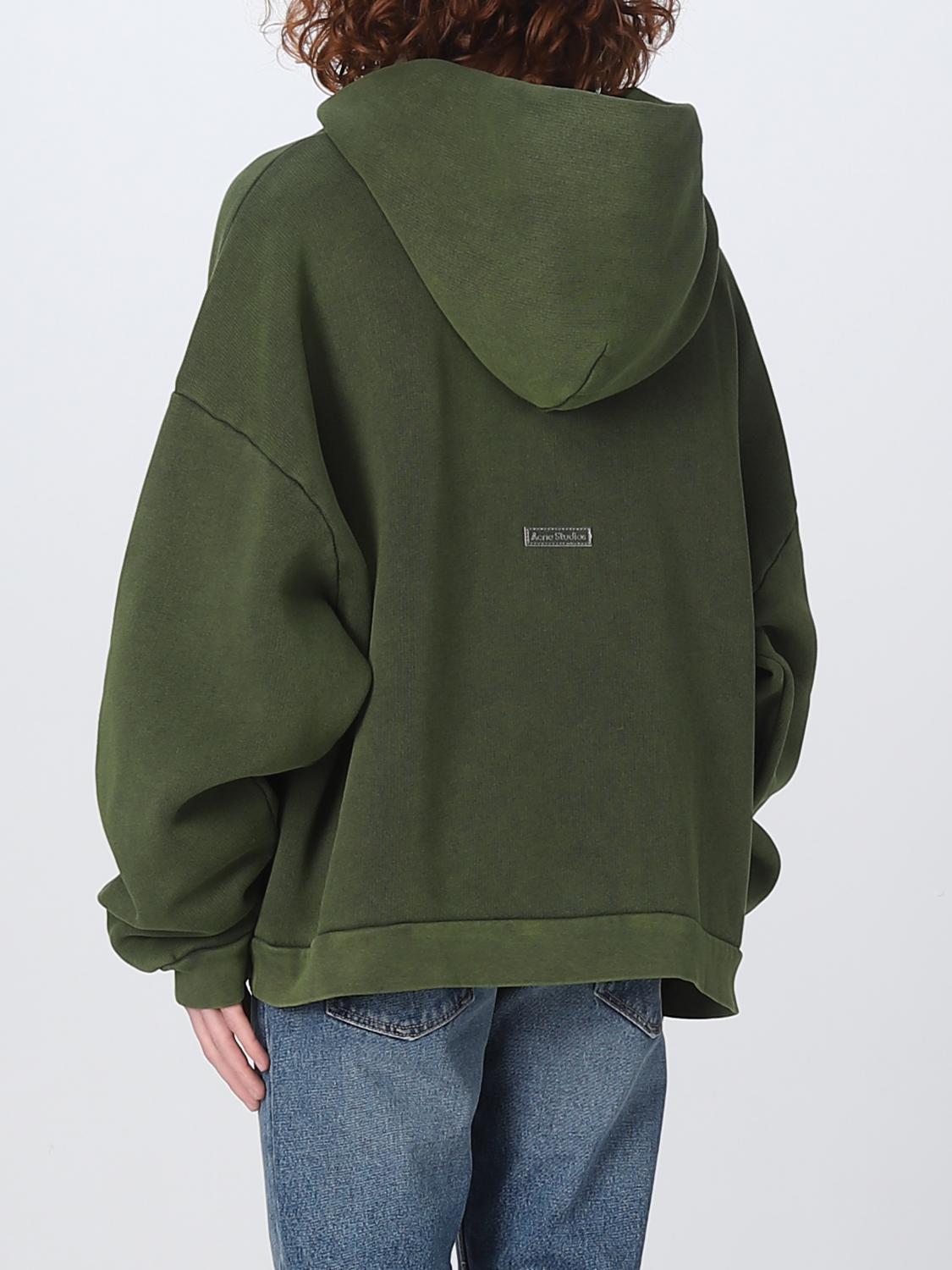 ACNE STUDIOS SUDADERA: Sudadera hombre Acne Studios, Musgo - Img 2