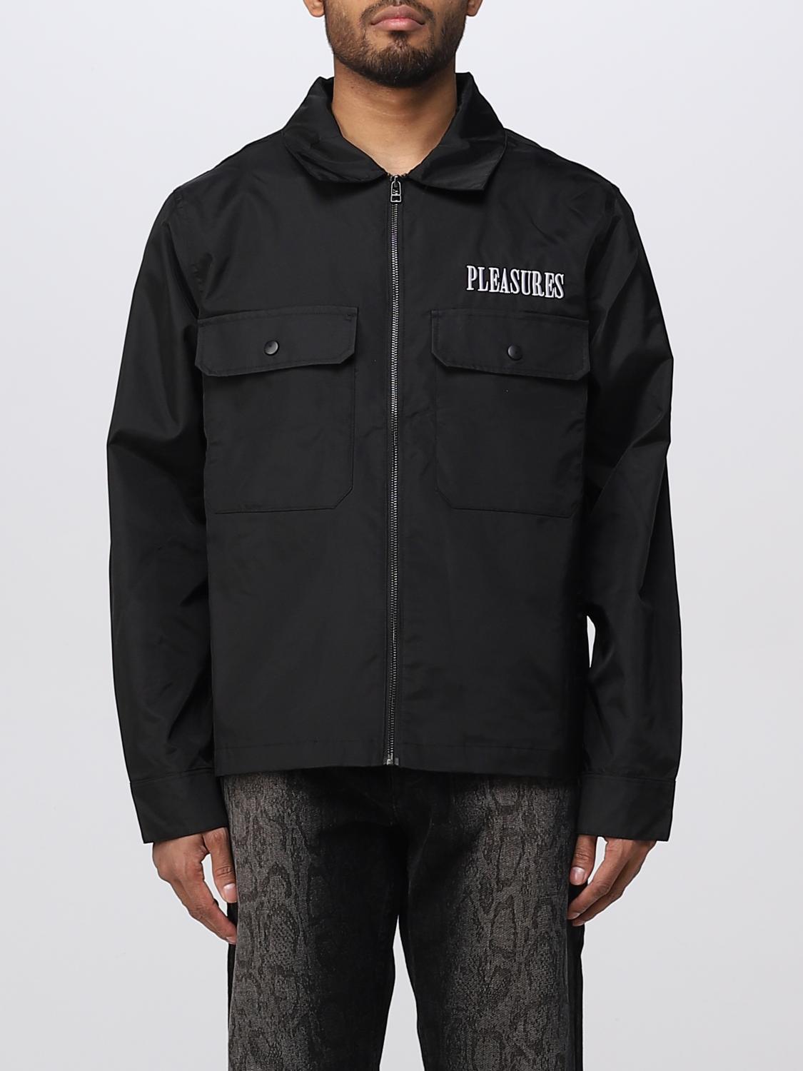 Pleasures Jacket men - Black | P22W045 | GIGLIO.COM