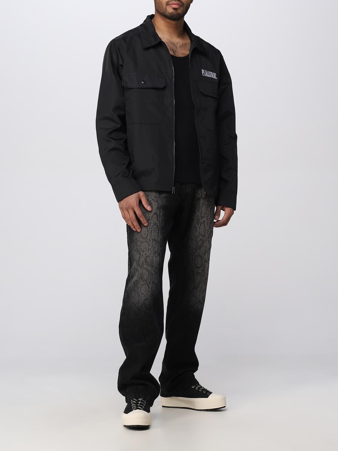 Pleasures Jacket men - Black | P22W045 | GIGLIO.COM