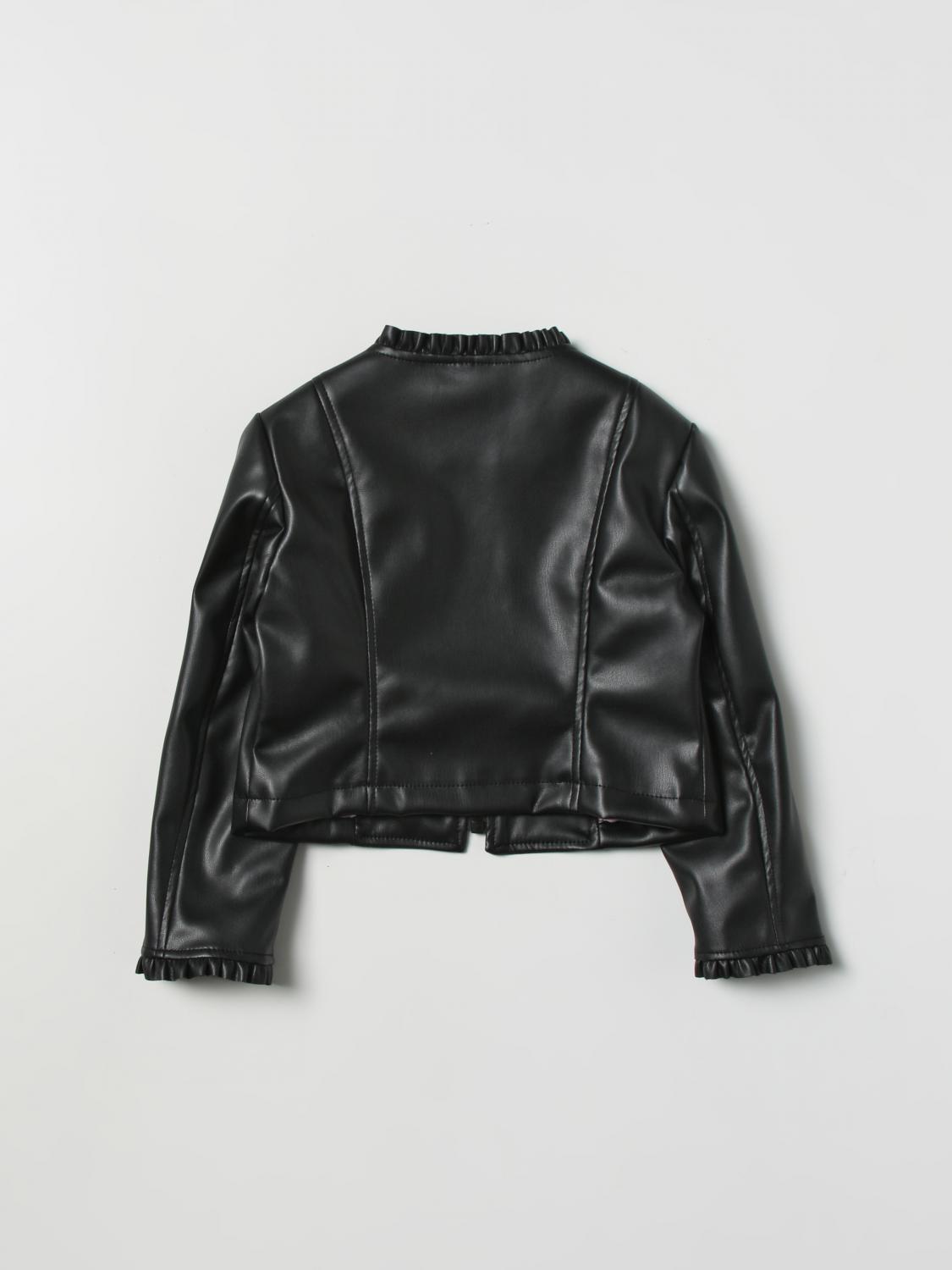 CHIARA FERRAGNI КУРТКА: Куртка Детское Chiara Ferragni, Черный - Img 2