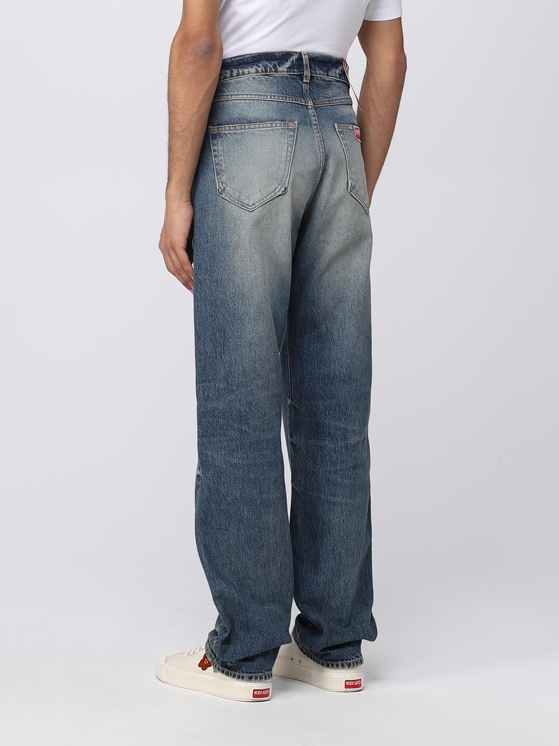 KENZO JEANS: Pants men Kenzo, Denim - Img 3