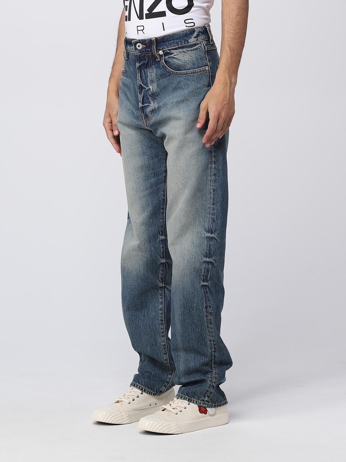 KENZO JEANS: Pants men Kenzo, Denim - Img 4