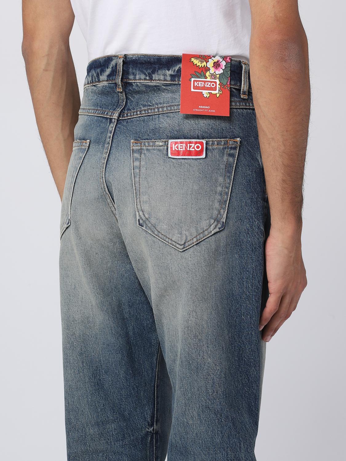 KENZO JEANS: Pants men Kenzo, Denim - Img 5