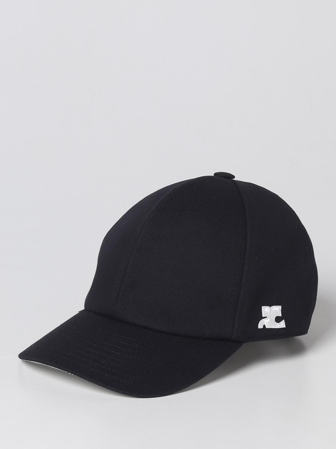 COURRÈGES GORRO: Gorro hombre CourrÈges, Negro - Img 1