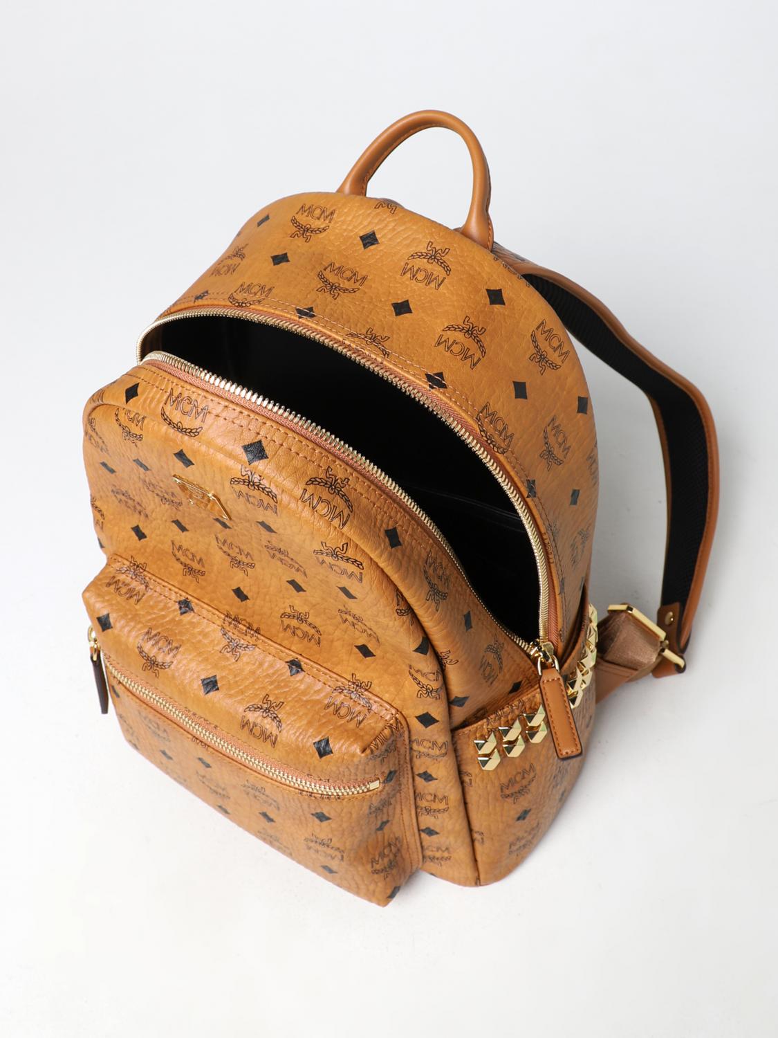 MCM BACKPACK: Backpack men Mcm, Brown - Img 4