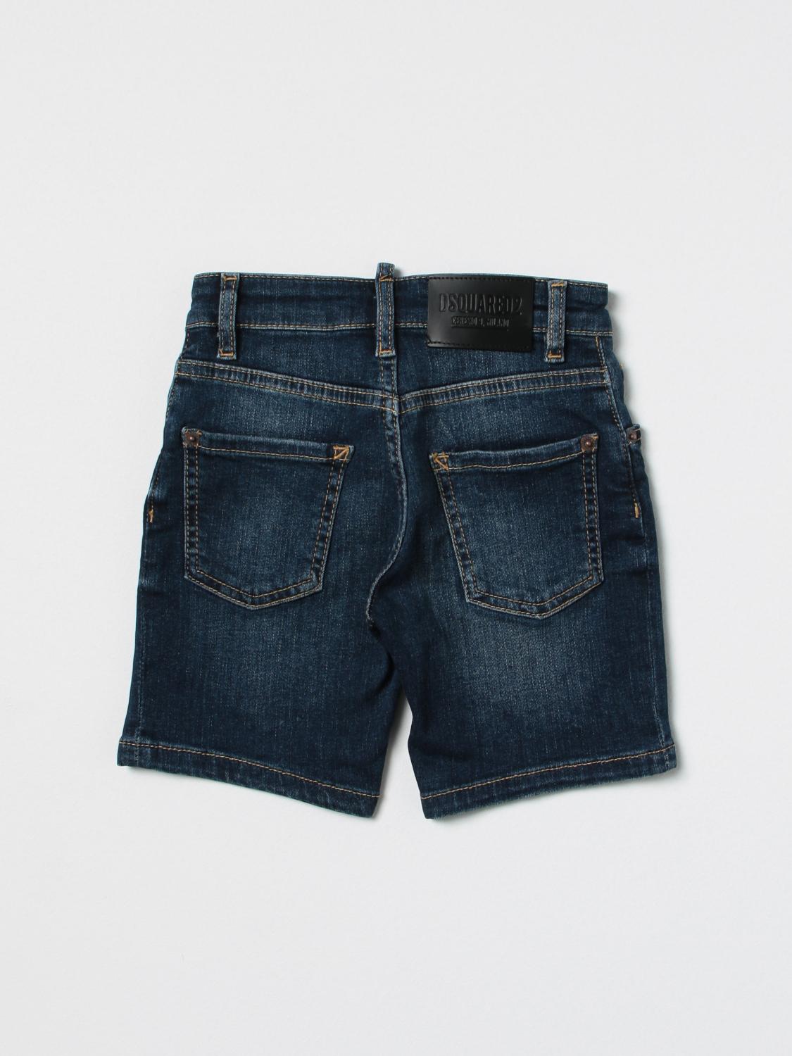DSQUARED2 PANTALONES CORTOS: Pantalón corto niños Dsquared2 Junior, Denim - Img 2