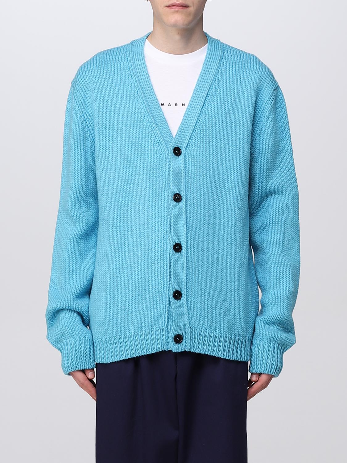 Marni カーディガン メンズ - ターコイズ | CDMG0099A0UFWH10 | GIGLIO.COM