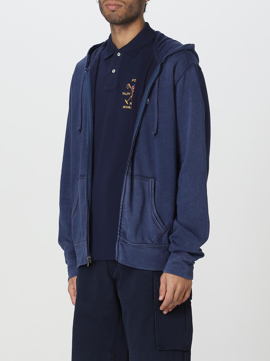 POLO RALPH LAUREN 스웨트셔츠: 스웨트셔츠 남성 Polo Ralph Lauren, 블루 - Img 3