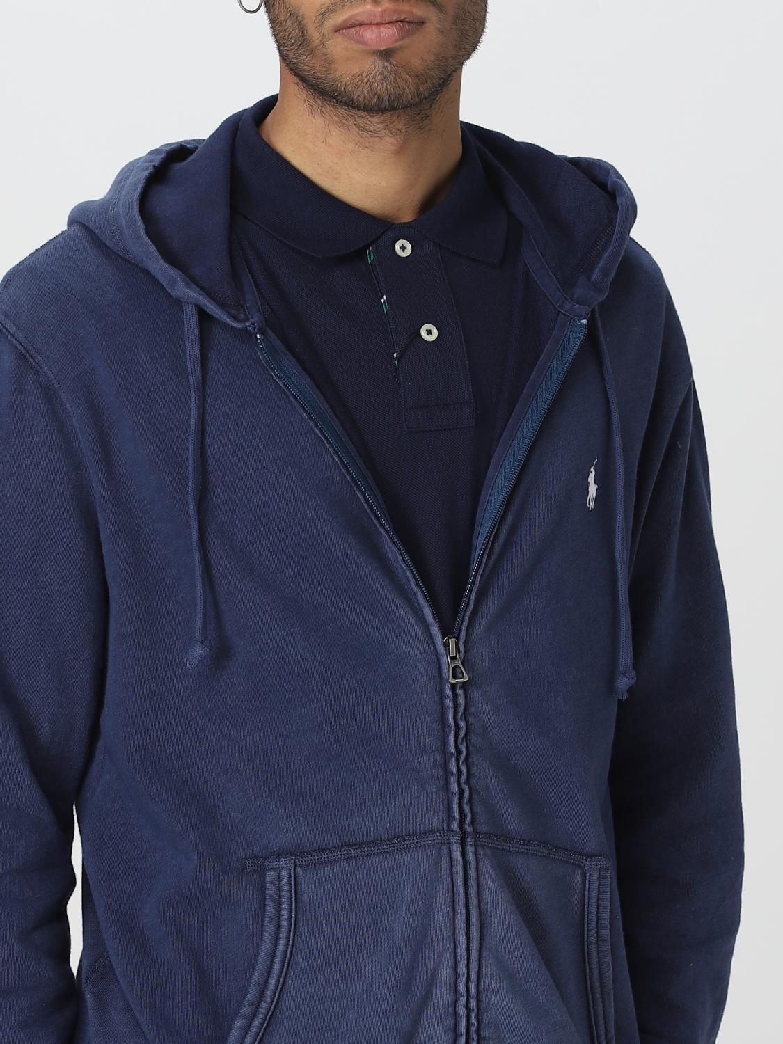 POLO RALPH LAUREN 스웨트셔츠: 스웨트셔츠 남성 Polo Ralph Lauren, 블루 - Img 4