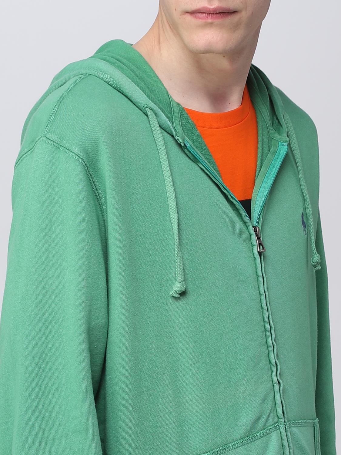 POLO RALPH LAUREN スウェットシャツ: スウェットシャツ メンズ Polo Ralph Lauren, グリーン - Img 5