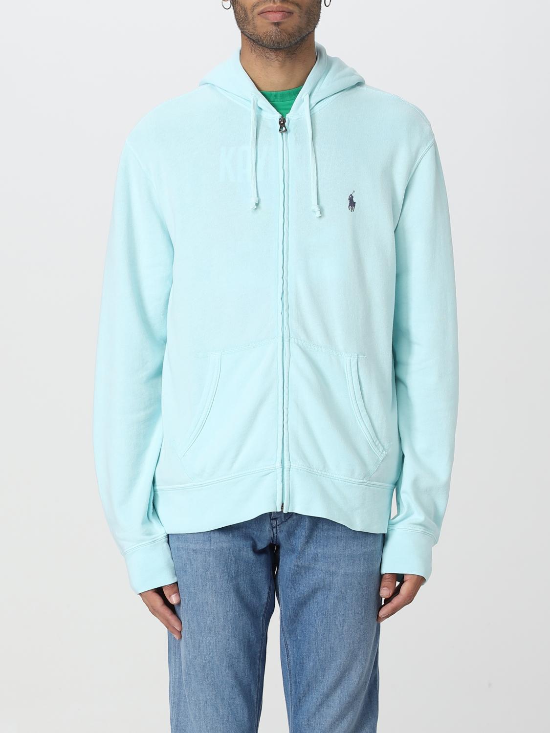 POLO RALPH LAUREN SWEATSHIRT: Sweatshirt herren Polo Ralph Lauren, Blau 1 - Img 1