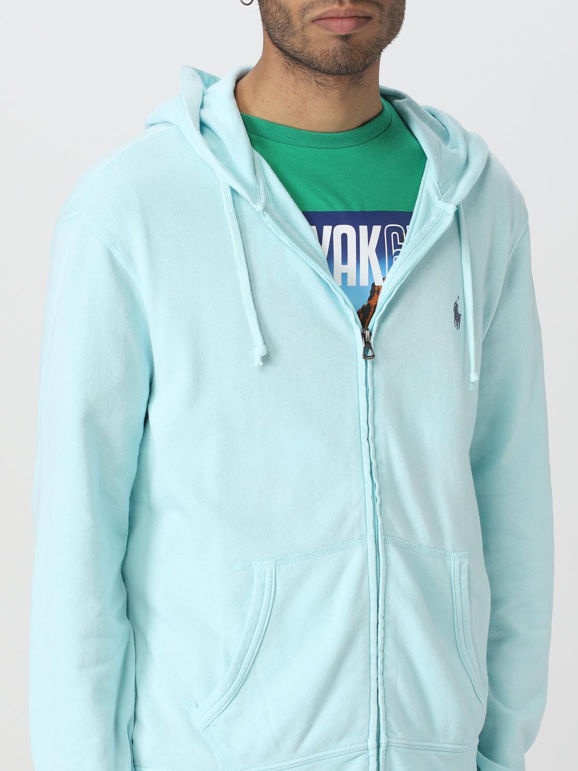POLO RALPH LAUREN SWEATSHIRT: Sweatshirt herren Polo Ralph Lauren, Blau 1 - Img 4