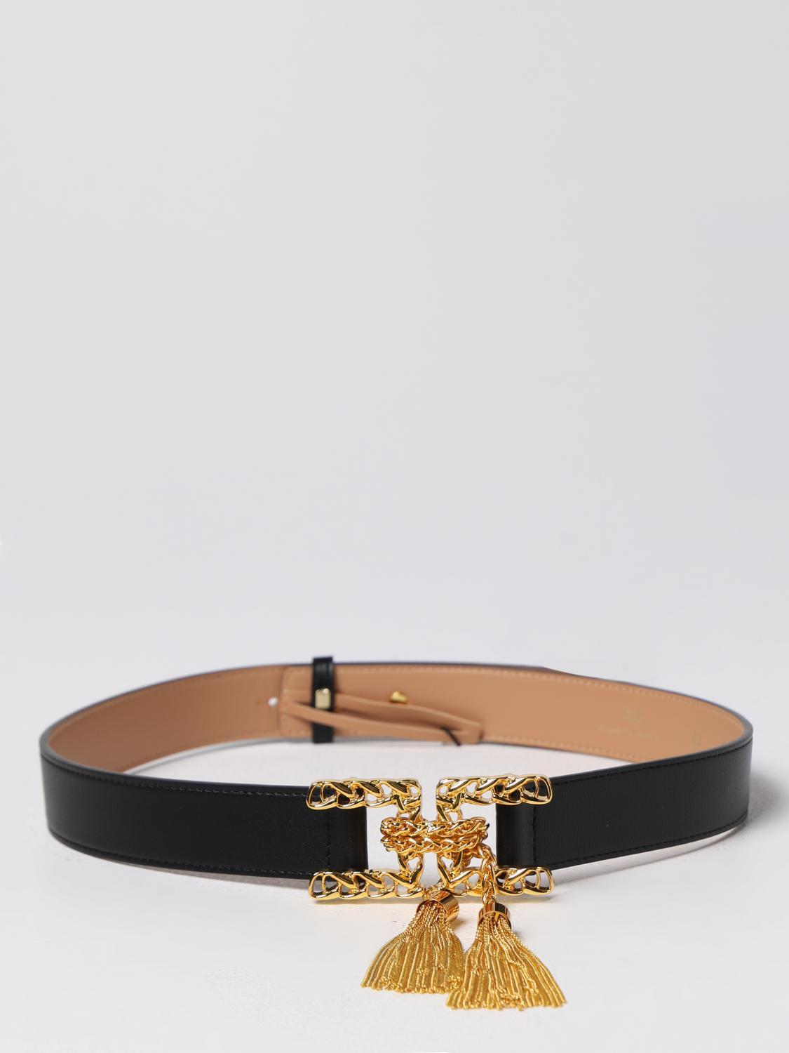 Elisabetta Franchi Belt woman - Black | CT34S | GIGLIO.COM