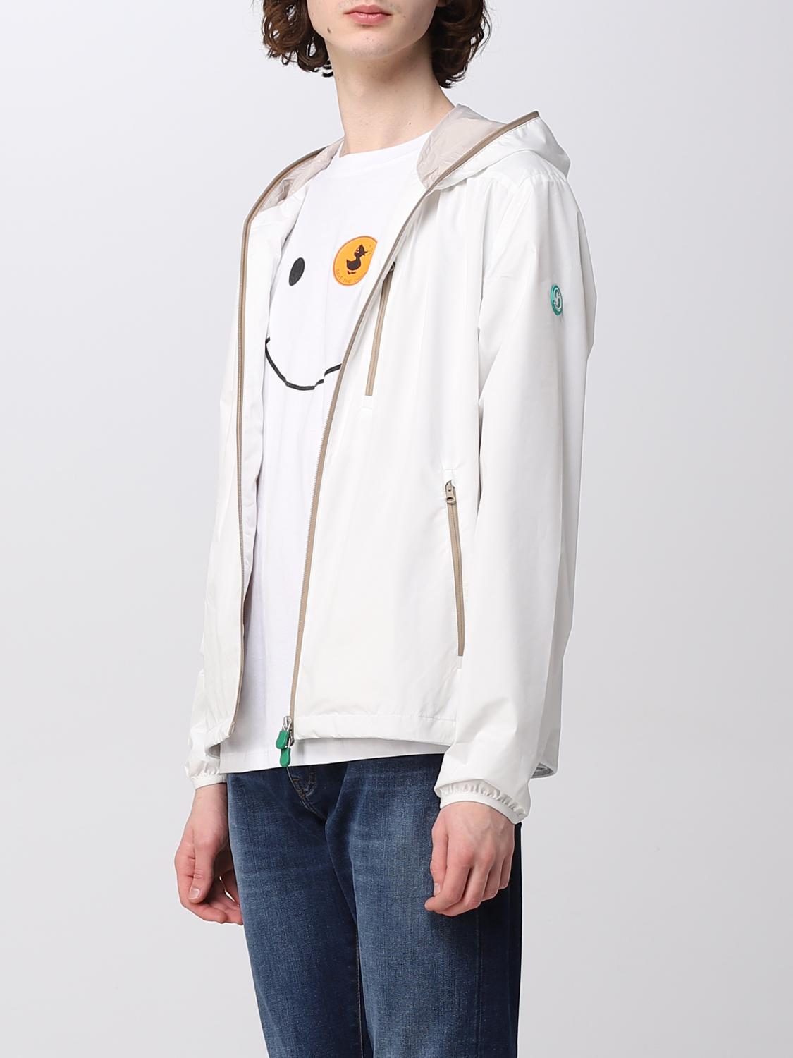 SAVE THE DUCK JACKET: Jacket men Save The Duck, White - Img 3