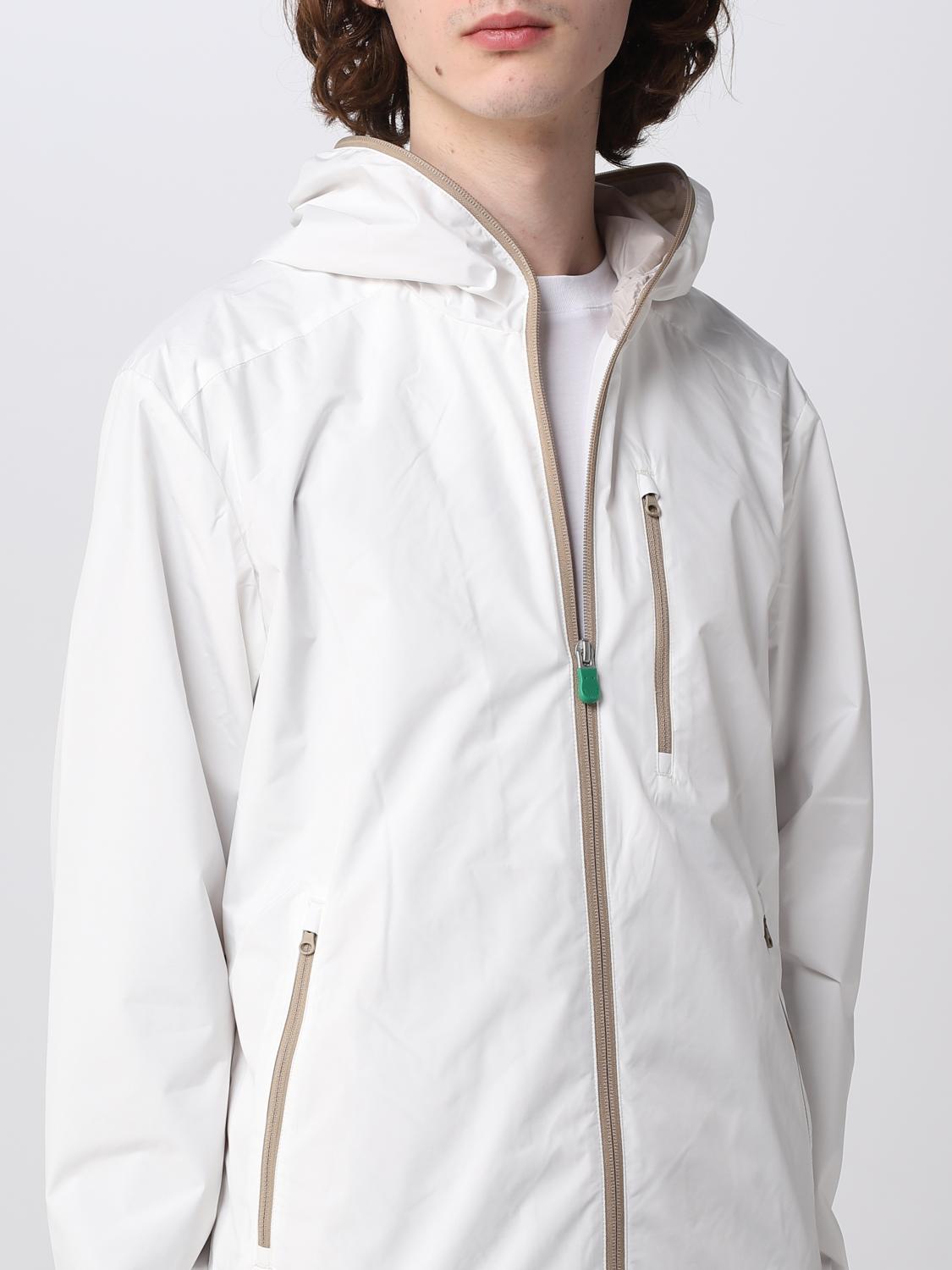 SAVE THE DUCK JACKET: Jacket men Save The Duck, White - Img 4