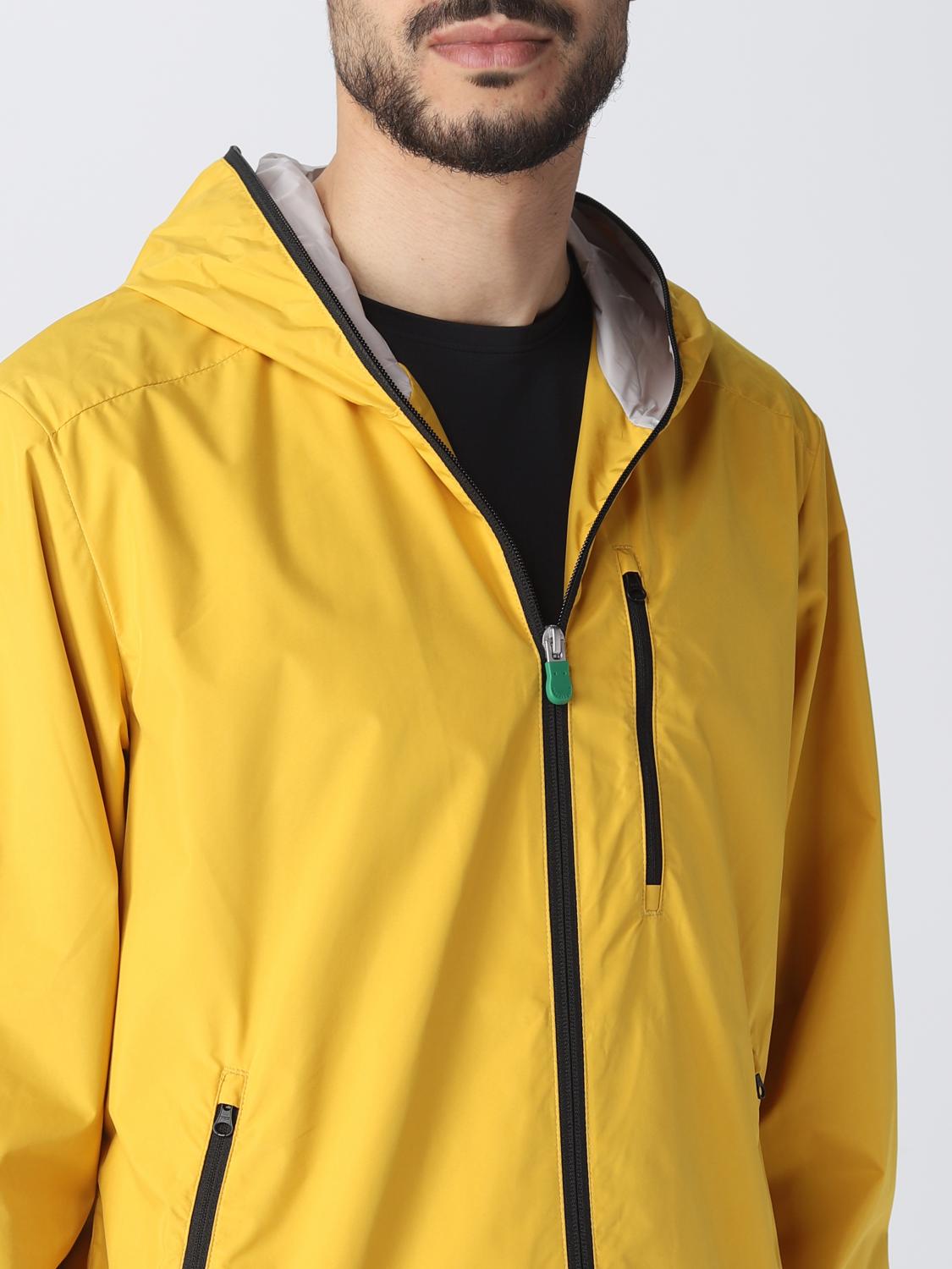 SAVE THE DUCK JACKE: Jacke herren Save The Duck, Gelb - Img 4