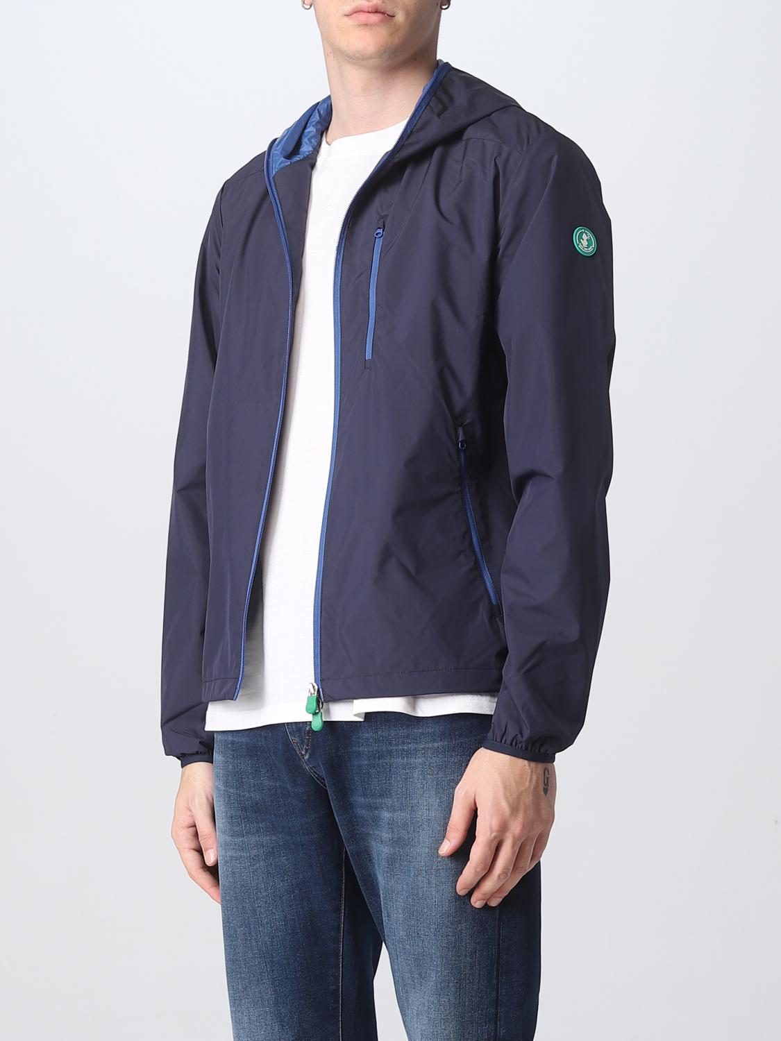 SAVE THE DUCK JACKE: Jacke herren Save The Duck, Blau - Img 3
