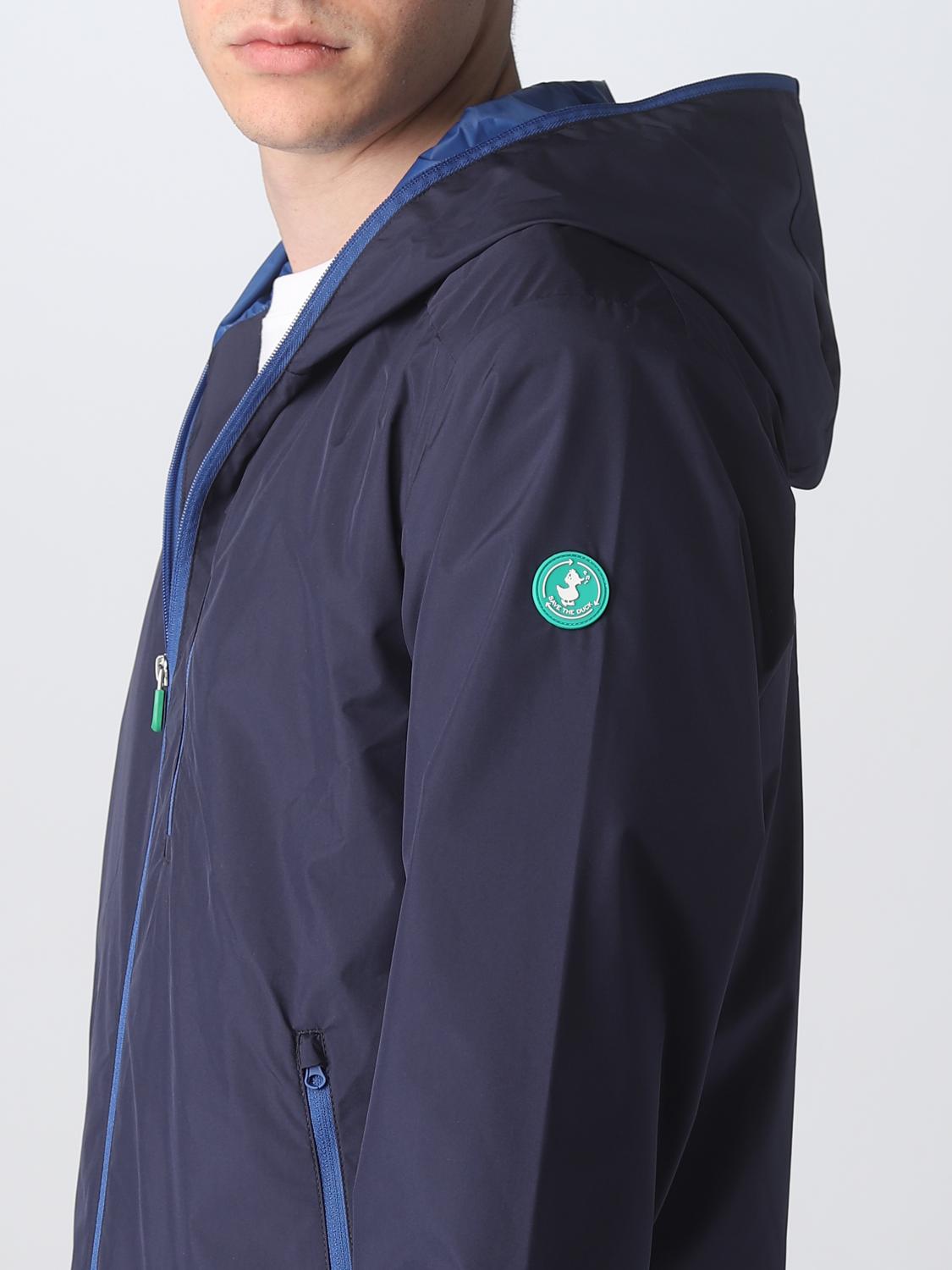 SAVE THE DUCK JACKE: Jacke herren Save The Duck, Blau - Img 4