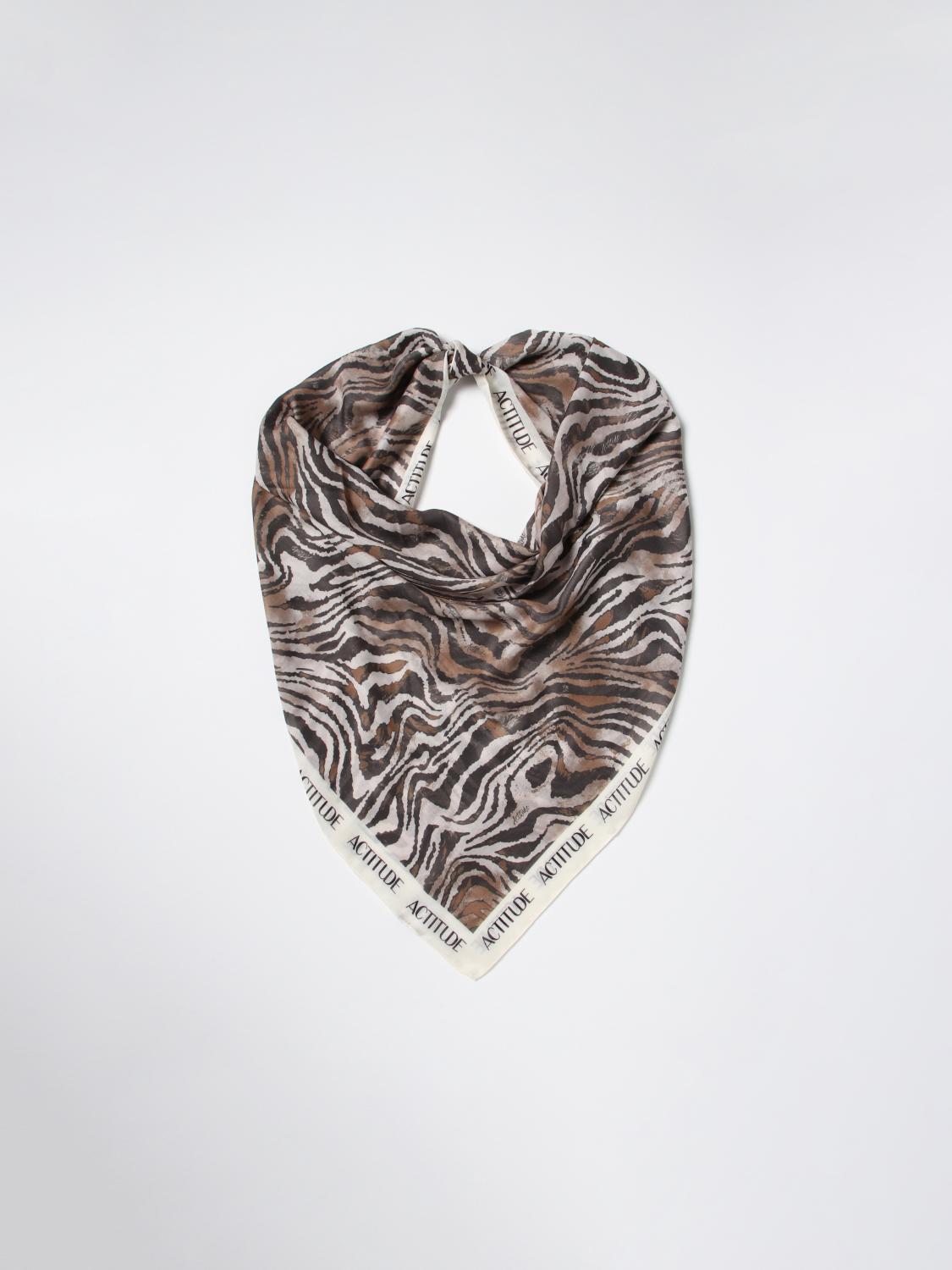 TWINSET ACTITUDE SCIARPA: Sciarpa Twinset - Actitude in viscosa con stampa floreale, Fantasia - Img 2