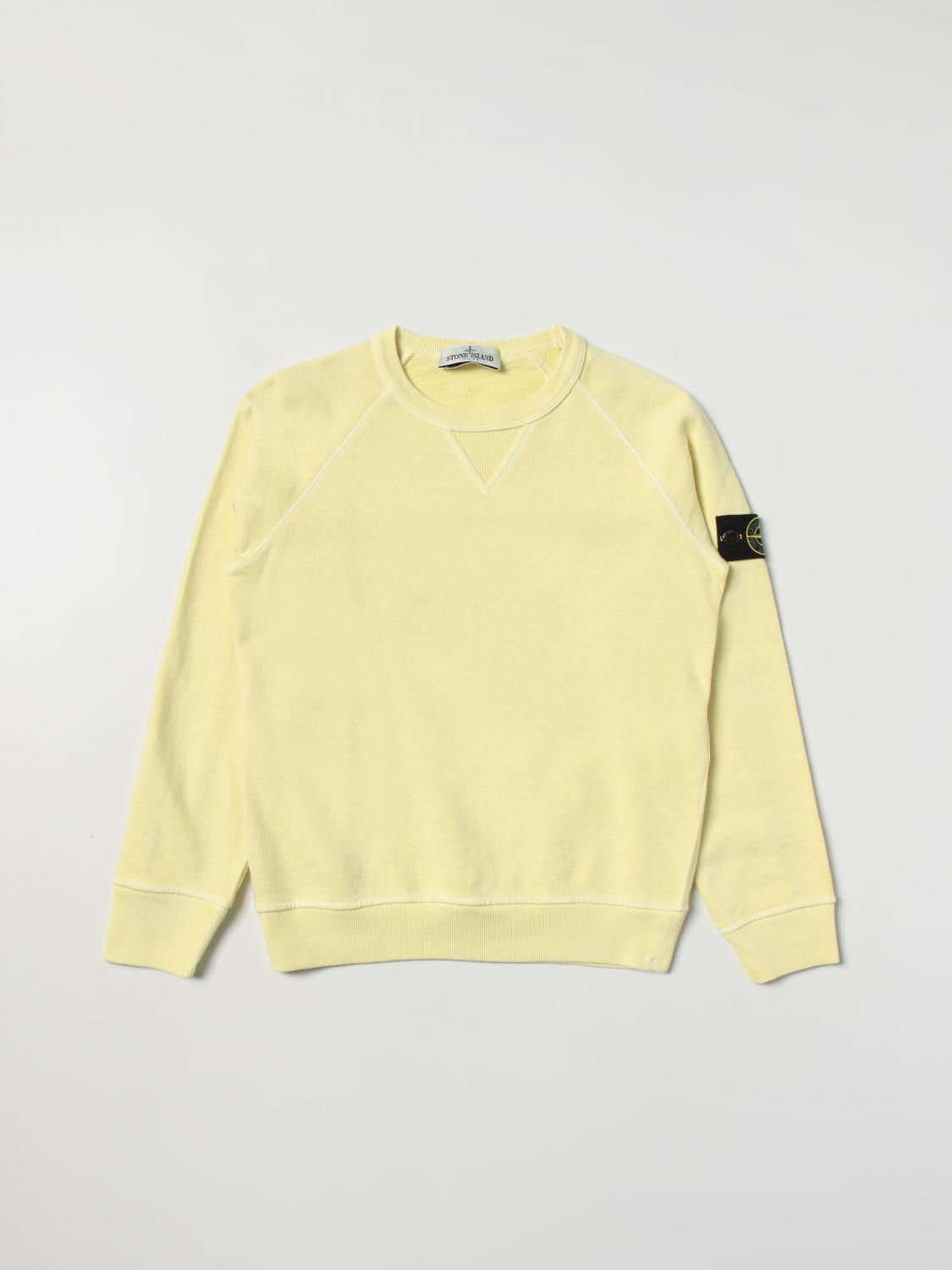STONE ISLAND JUNIOR セーター: セーター ボーイ Stone Island Junior, ライム - Img 1