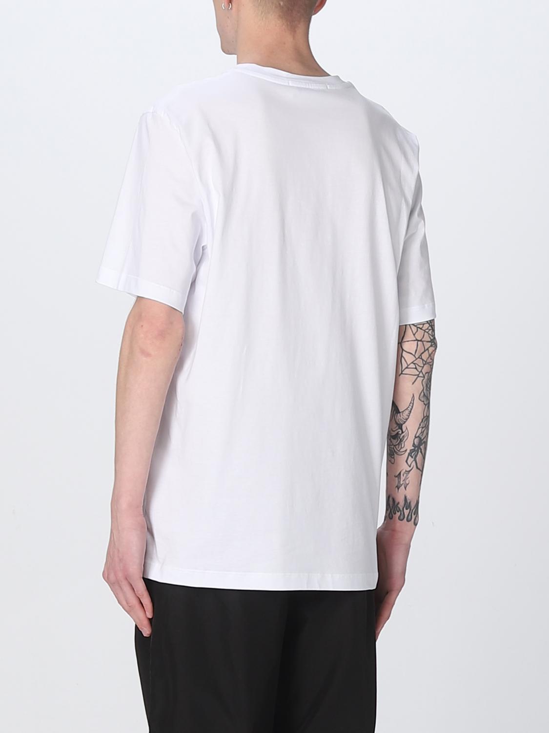 MSGM T-SHIRT: MSGM cotton t-shirt, White - Img 3