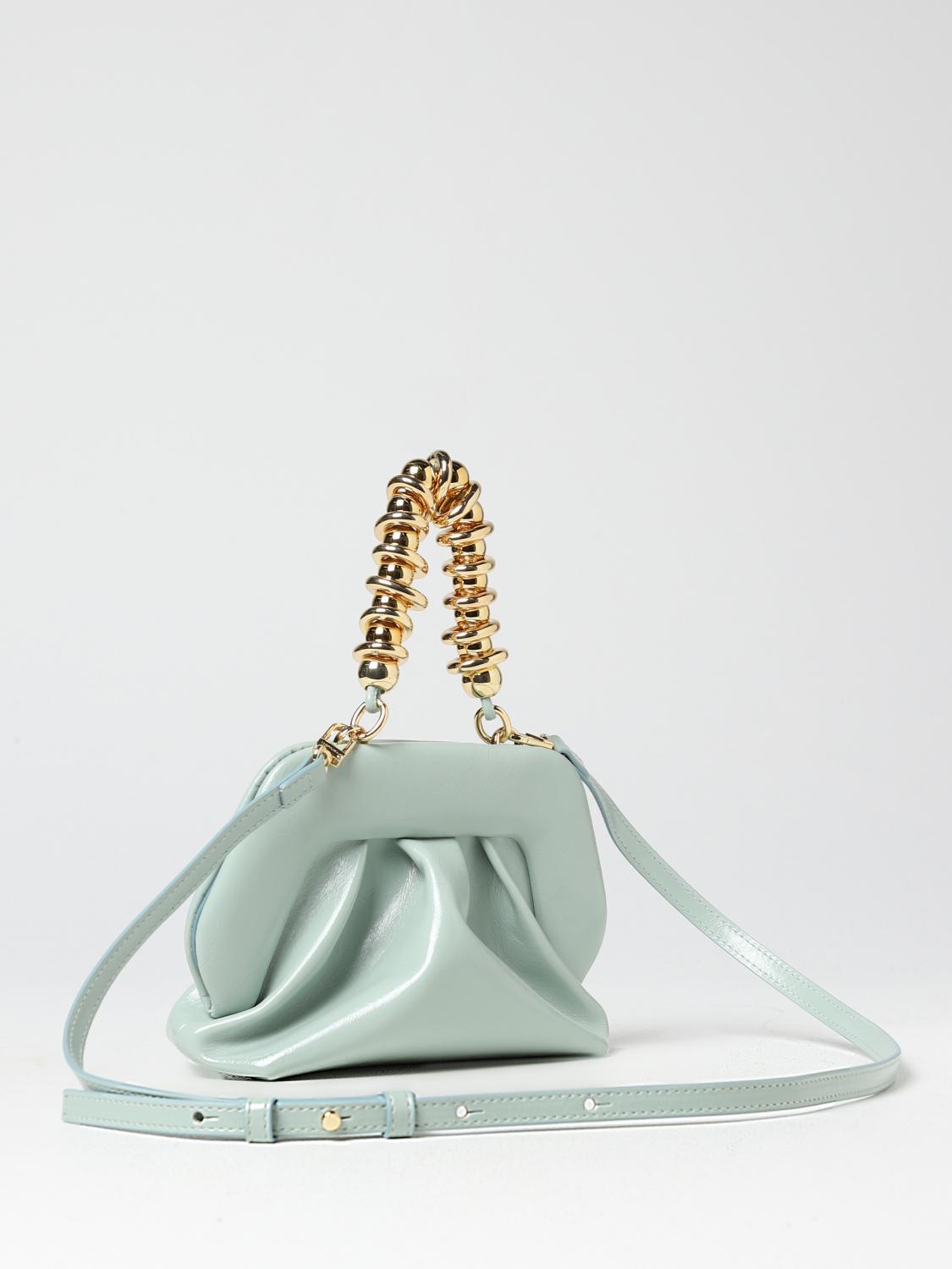 THEMOIRÈ MINI BOLSO: Bolso de mano mujer Themoiré, Azul Oscuro - Img 2