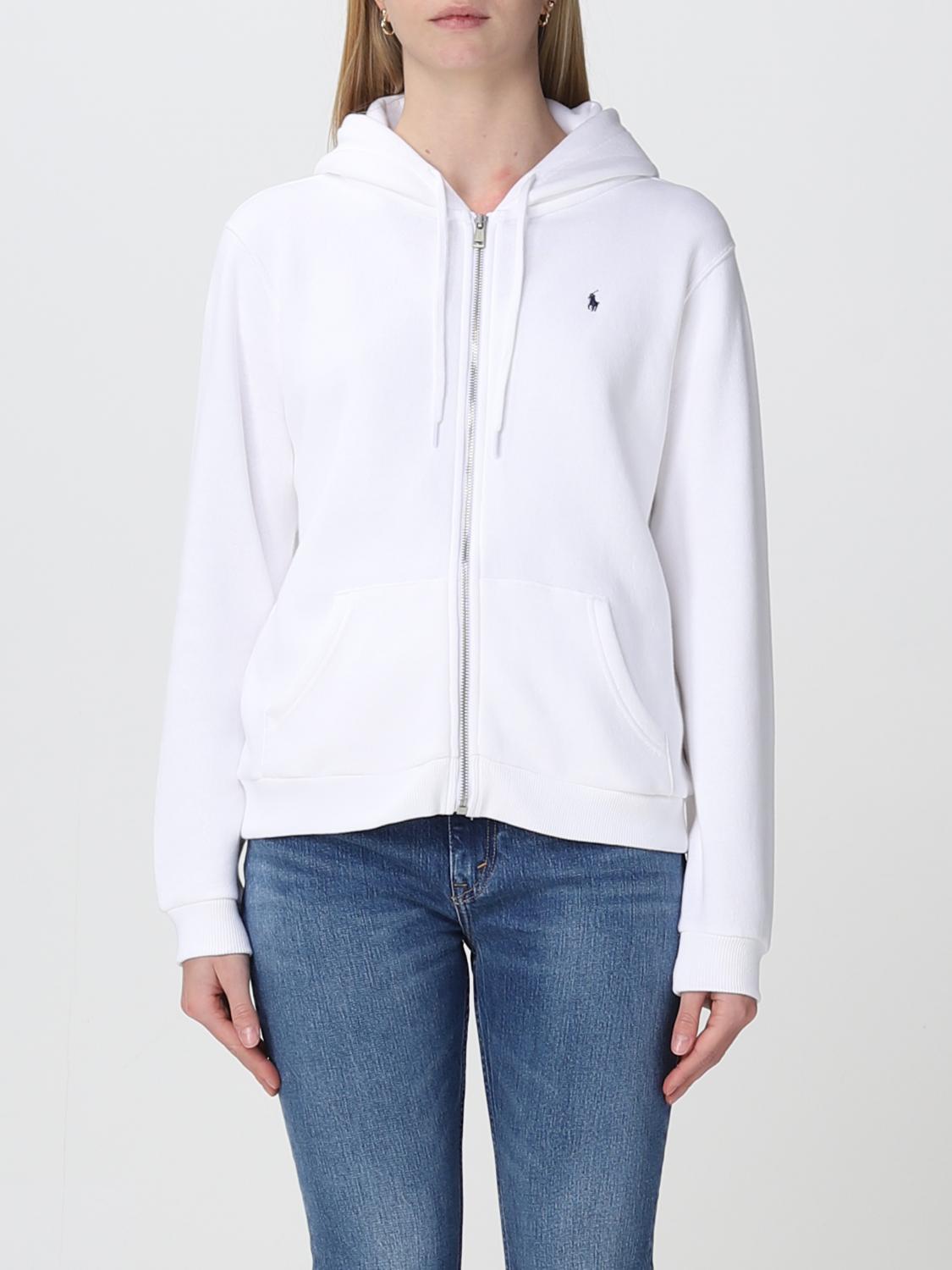 POLO RALPH LAUREN: Sudadera mujer Blanco Sudadera Polo Ralph
