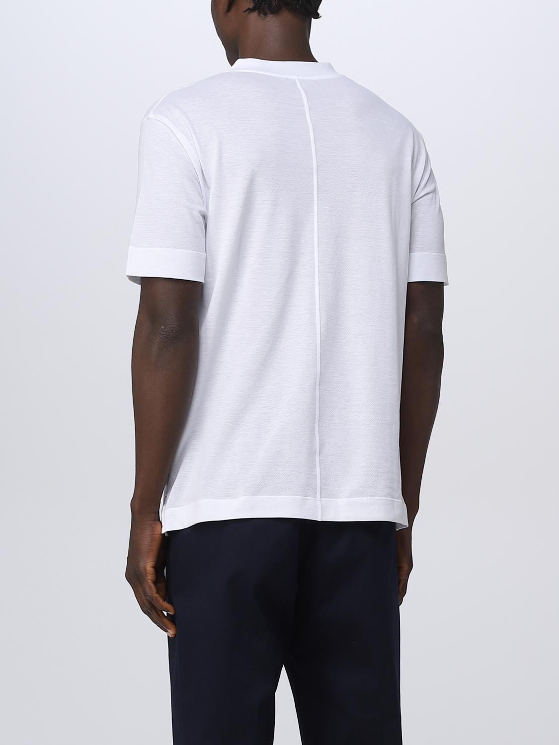 PAOLO PECORA CAMISETA: Polo hombre Paolo Pecora, Blanco - Img 2