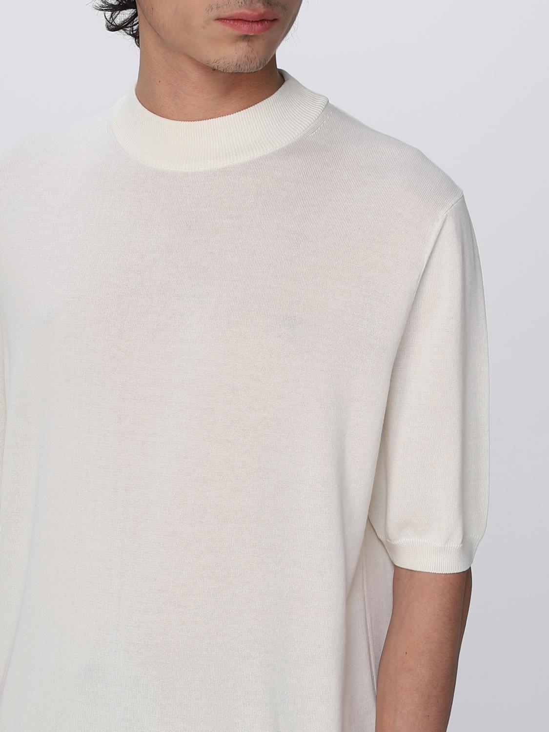 ZANONE PULL: Pull homme Zanone, Jaune Crème - Img 3