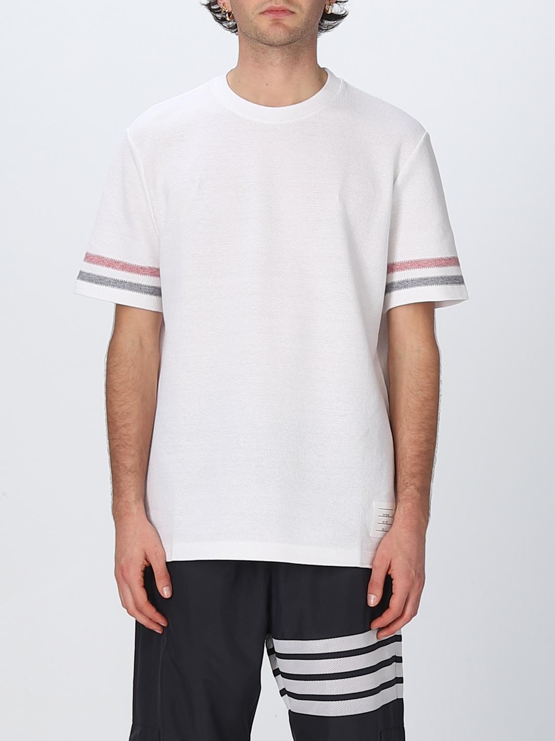 THOM BROWNE CAMISETA: Camiseta hombre Thom Browne, Blanco - Img 1