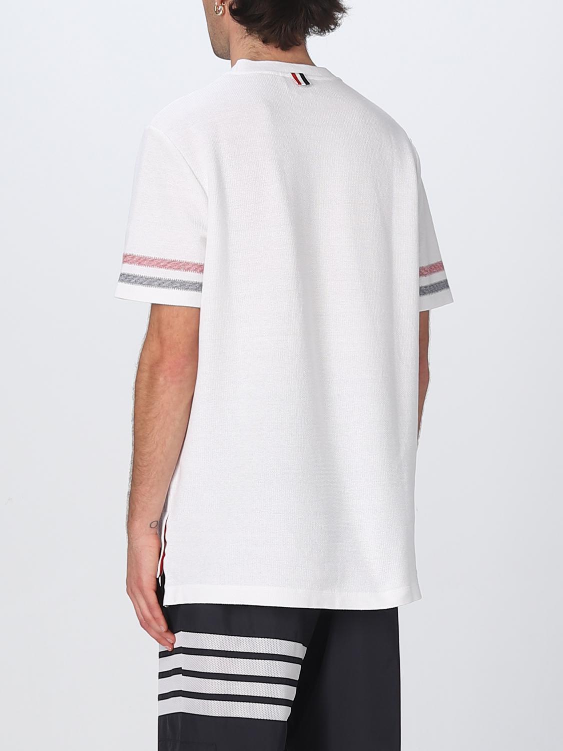 THOM BROWNE CAMISETA: Camiseta hombre Thom Browne, Blanco - Img 3