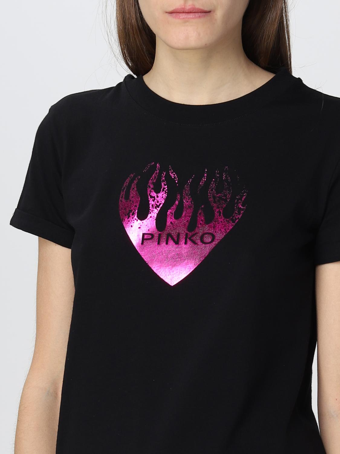 PINKO CAMISETA: Camiseta mujer Pinko, Negro - Img 3