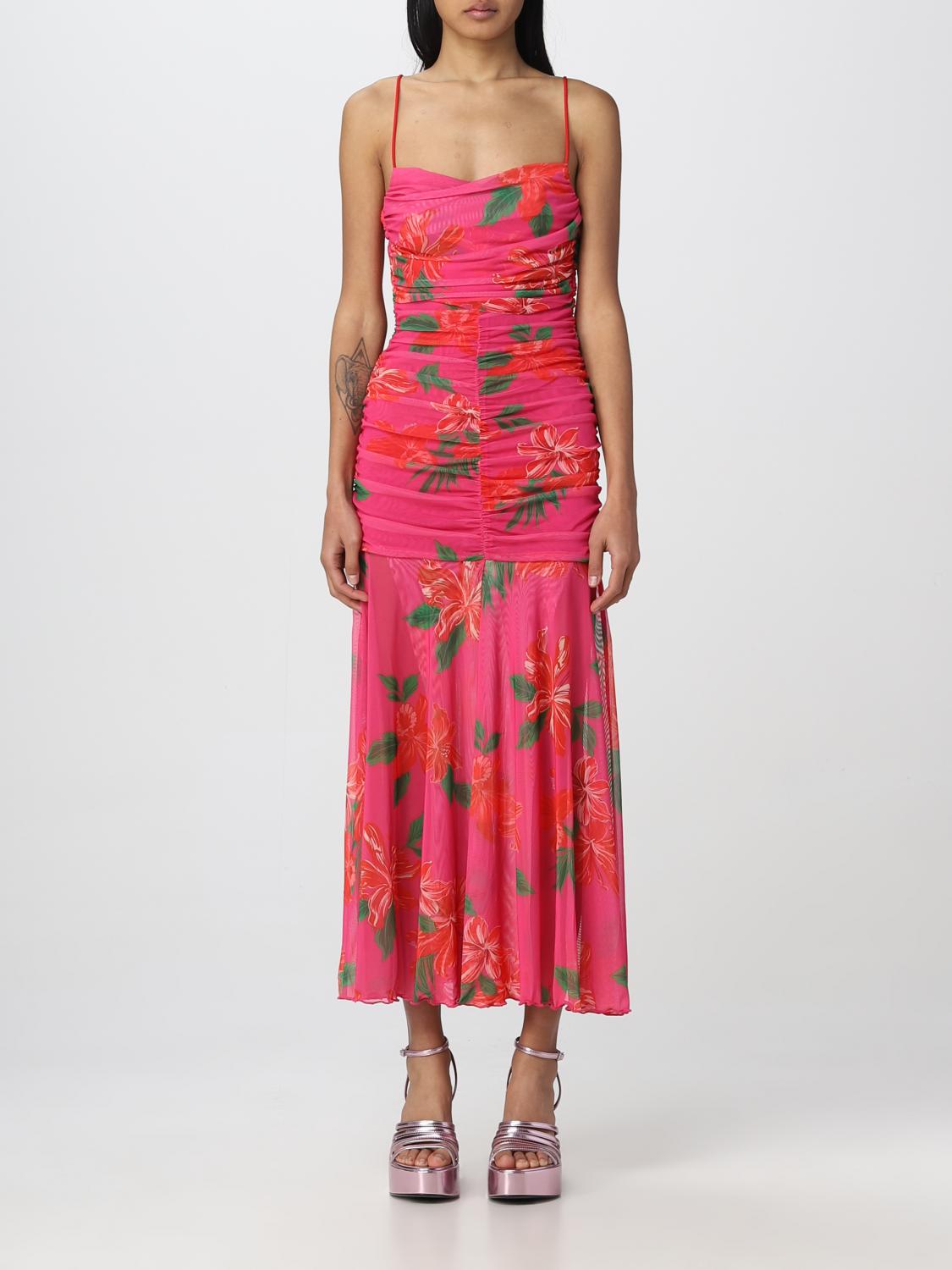 Pinko Women's Foulard in Misto Seta Red main image 1