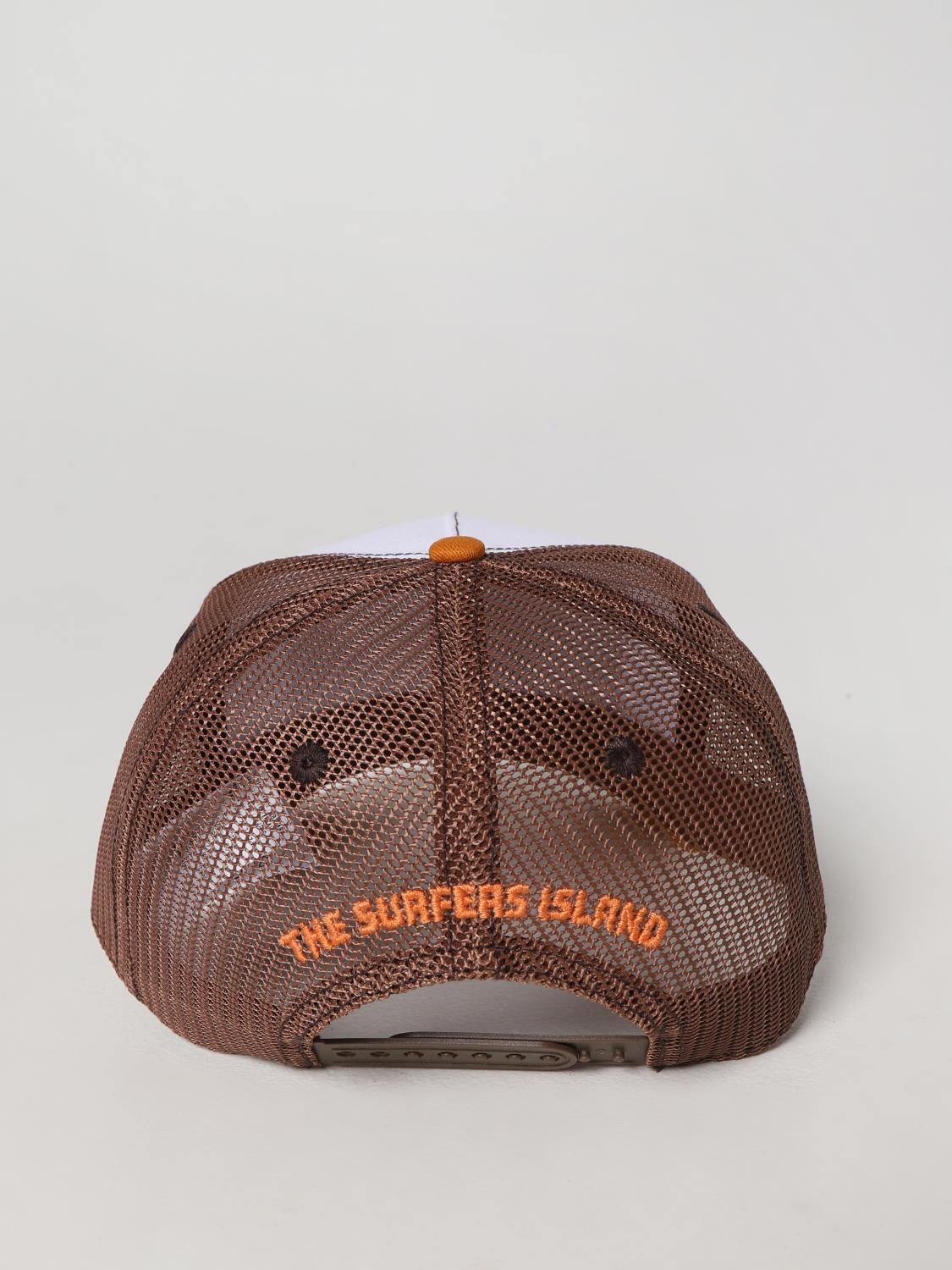 DSQUARED2 CAPPELLO: Cappello Dsquared2 in cotone e nylon, Bianco - Img 3