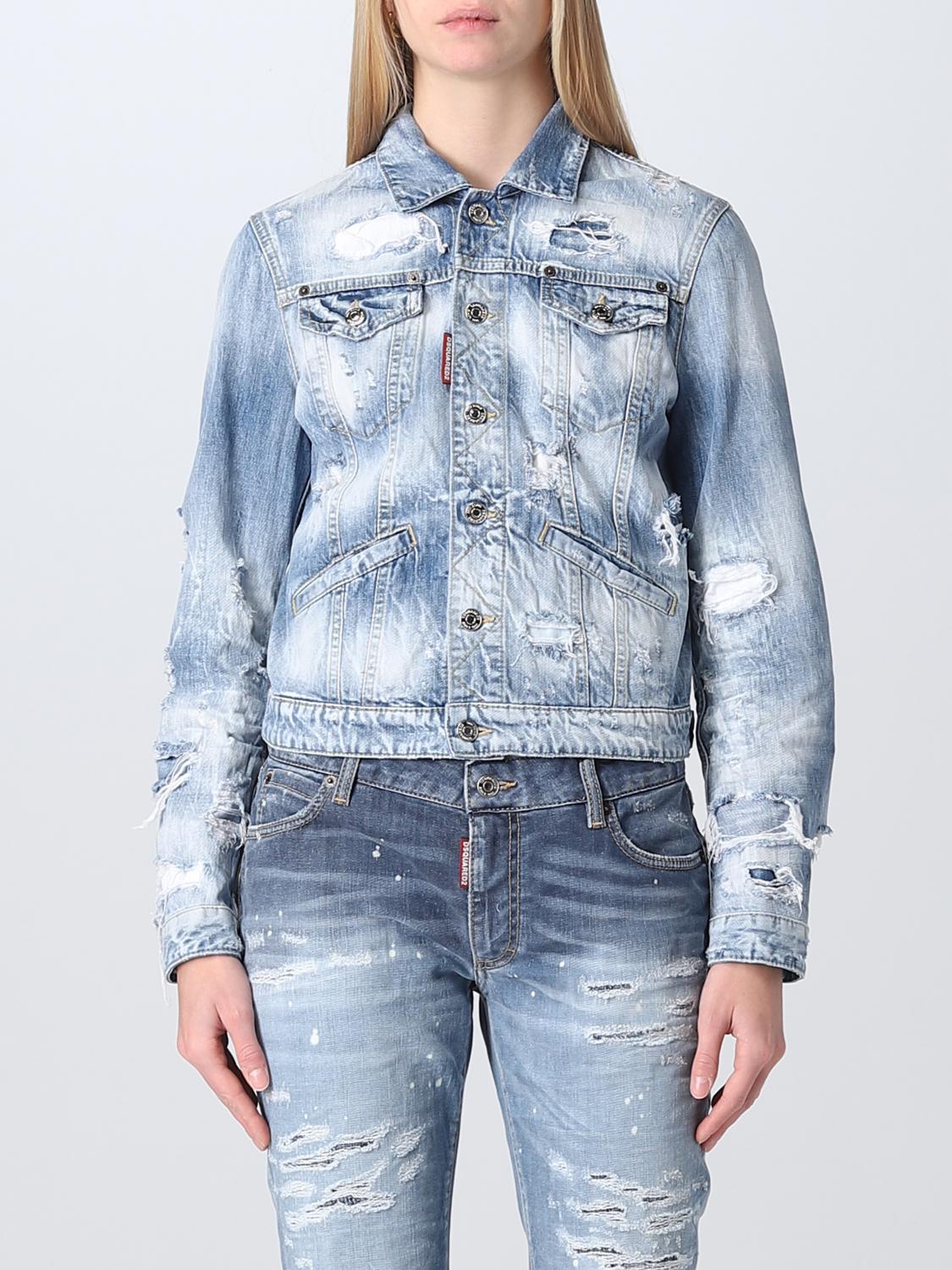 DSQUARED2 GIACCA: Giacca Dsquared2 in denim, Denim - Img 1