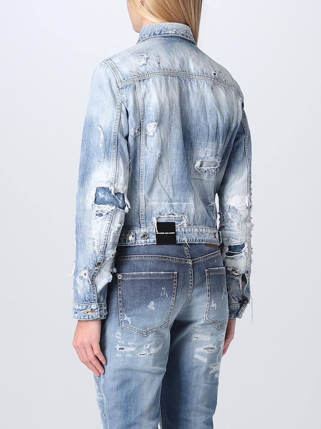 DSQUARED2 GIACCA: Giacca Dsquared2 in denim, Denim - Img 3