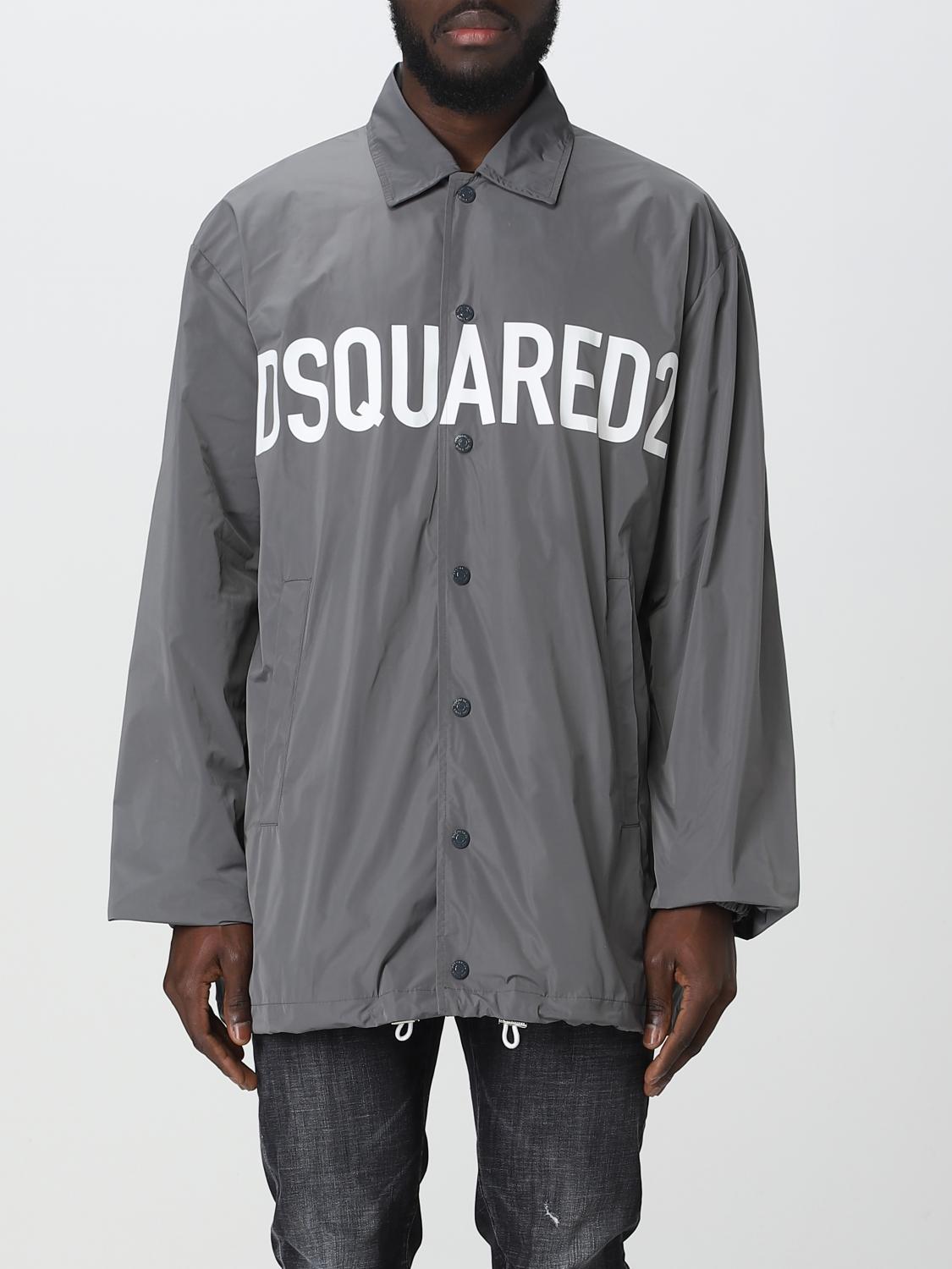 DSQUARED2 GIACCA: Giacca Dsquared2 in nylon, Grigio - Img 1